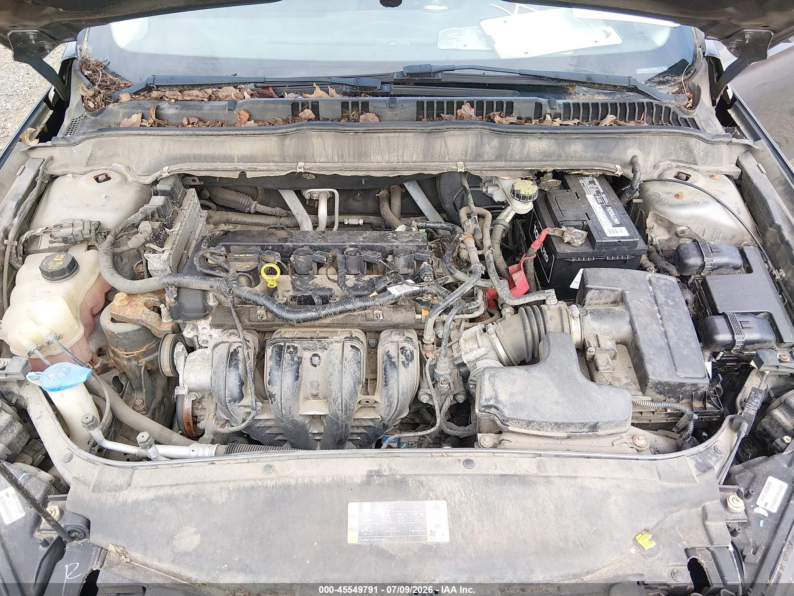 2013 Ford Fusion Se Gray vin: 3FA6P0H72DR305177