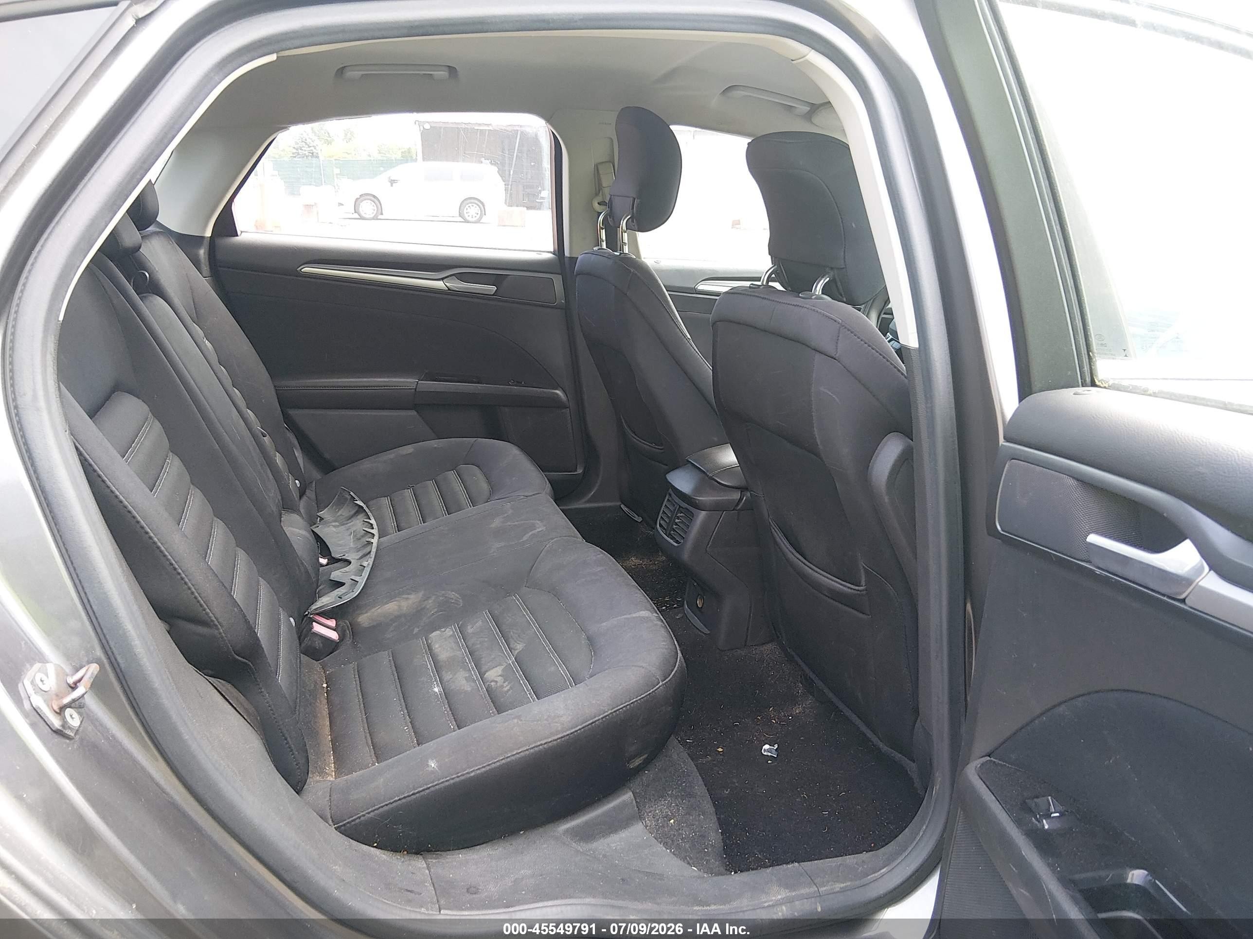 2013 Ford Fusion Se Gray vin: 3FA6P0H72DR305177