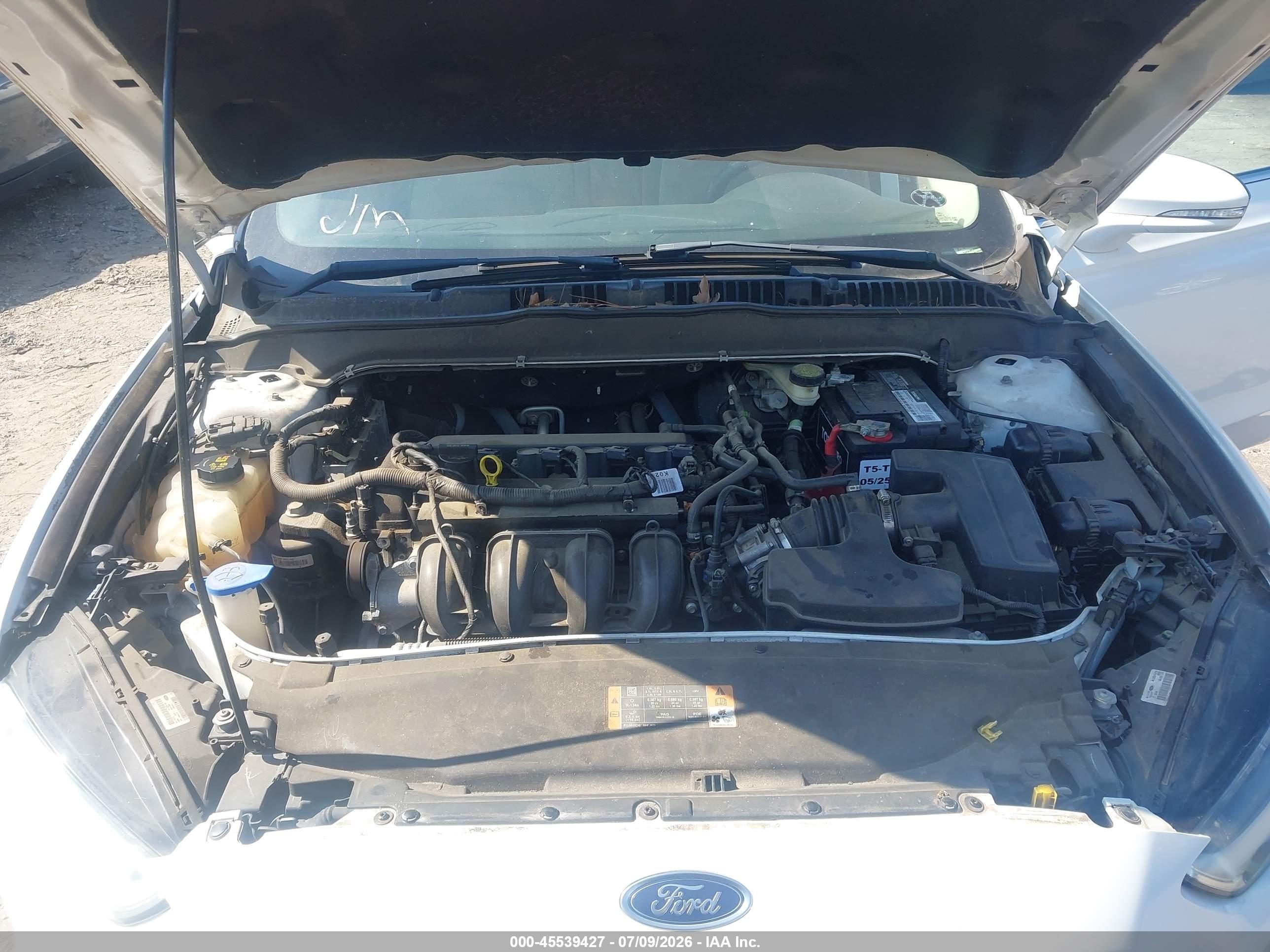 2013 Ford Fusion Se White vin: 3FA6P0H72DR337143