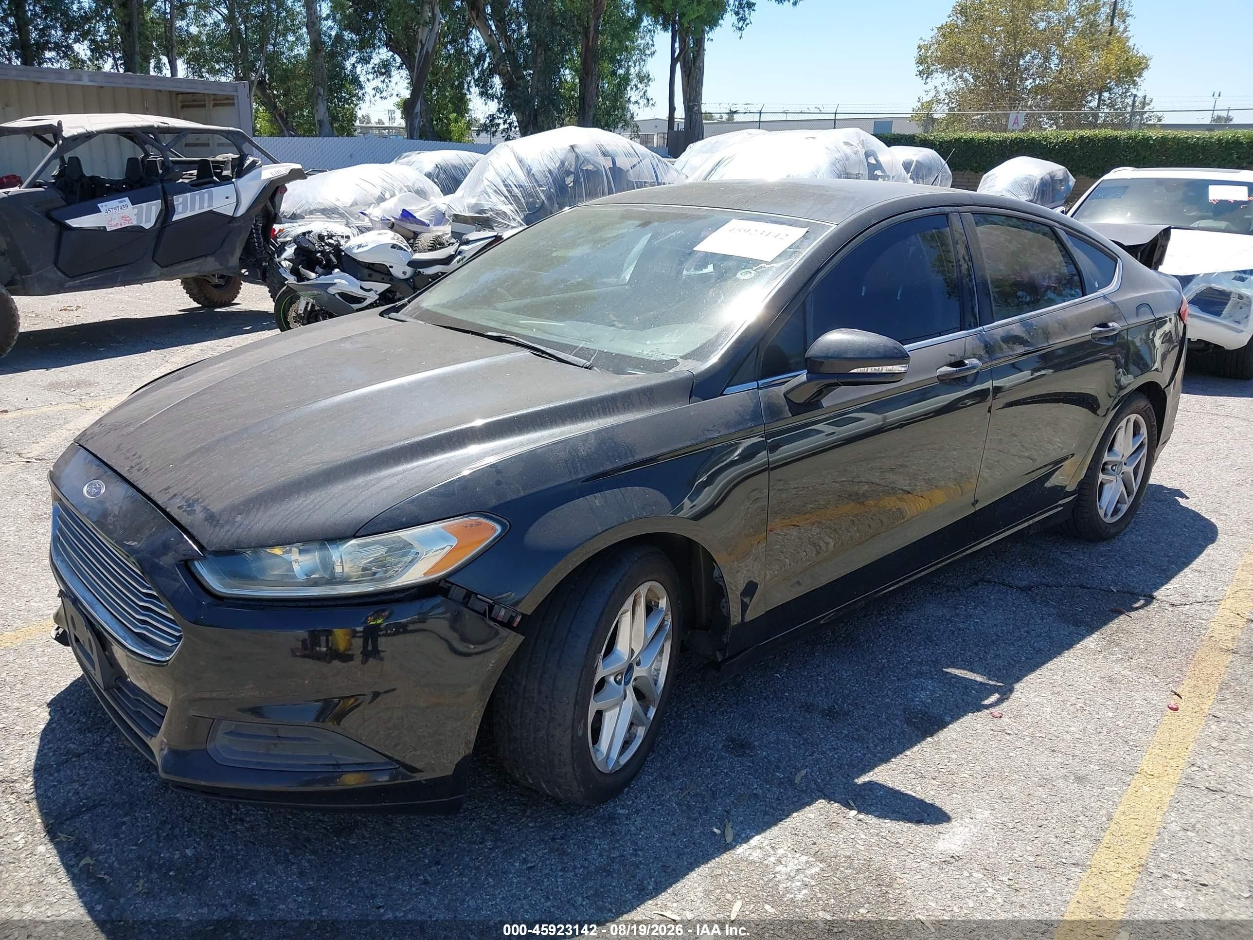 2014 Ford Fusion Se Black vin: 3FA6P0H72ER143701