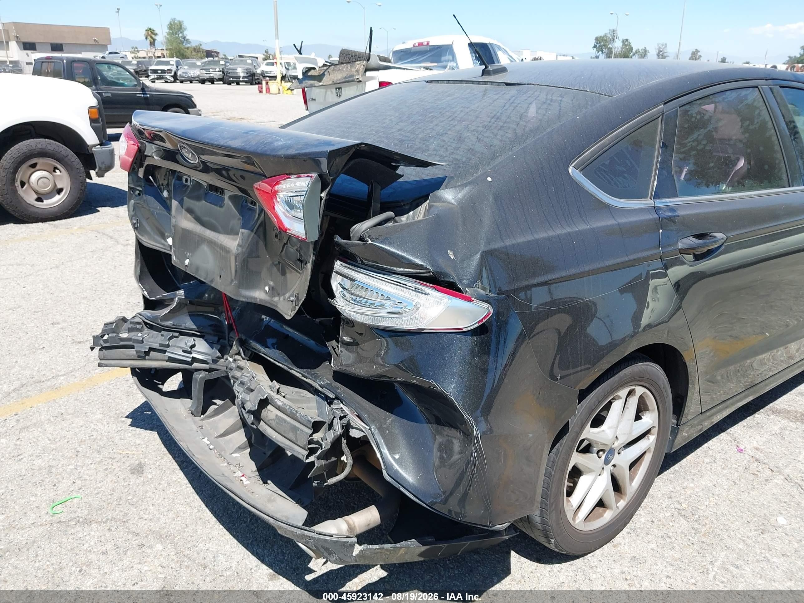 2014 Ford Fusion Se Black vin: 3FA6P0H72ER143701