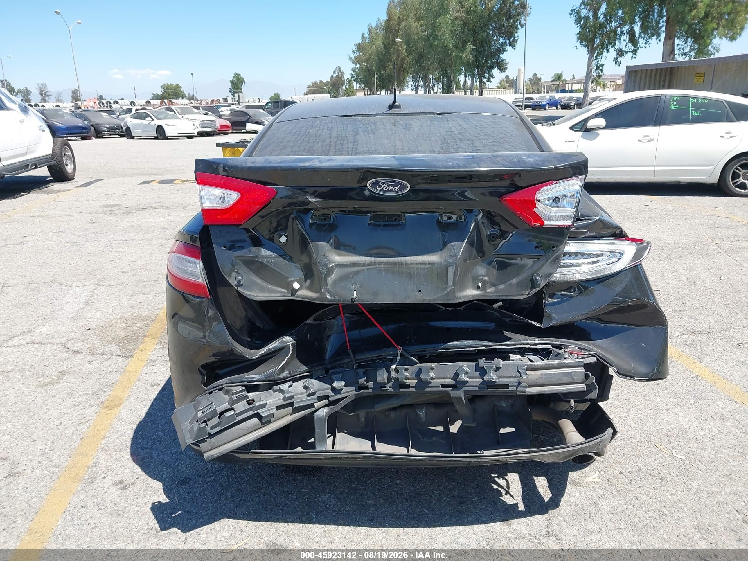 2014 Ford Fusion Se Black vin: 3FA6P0H72ER143701