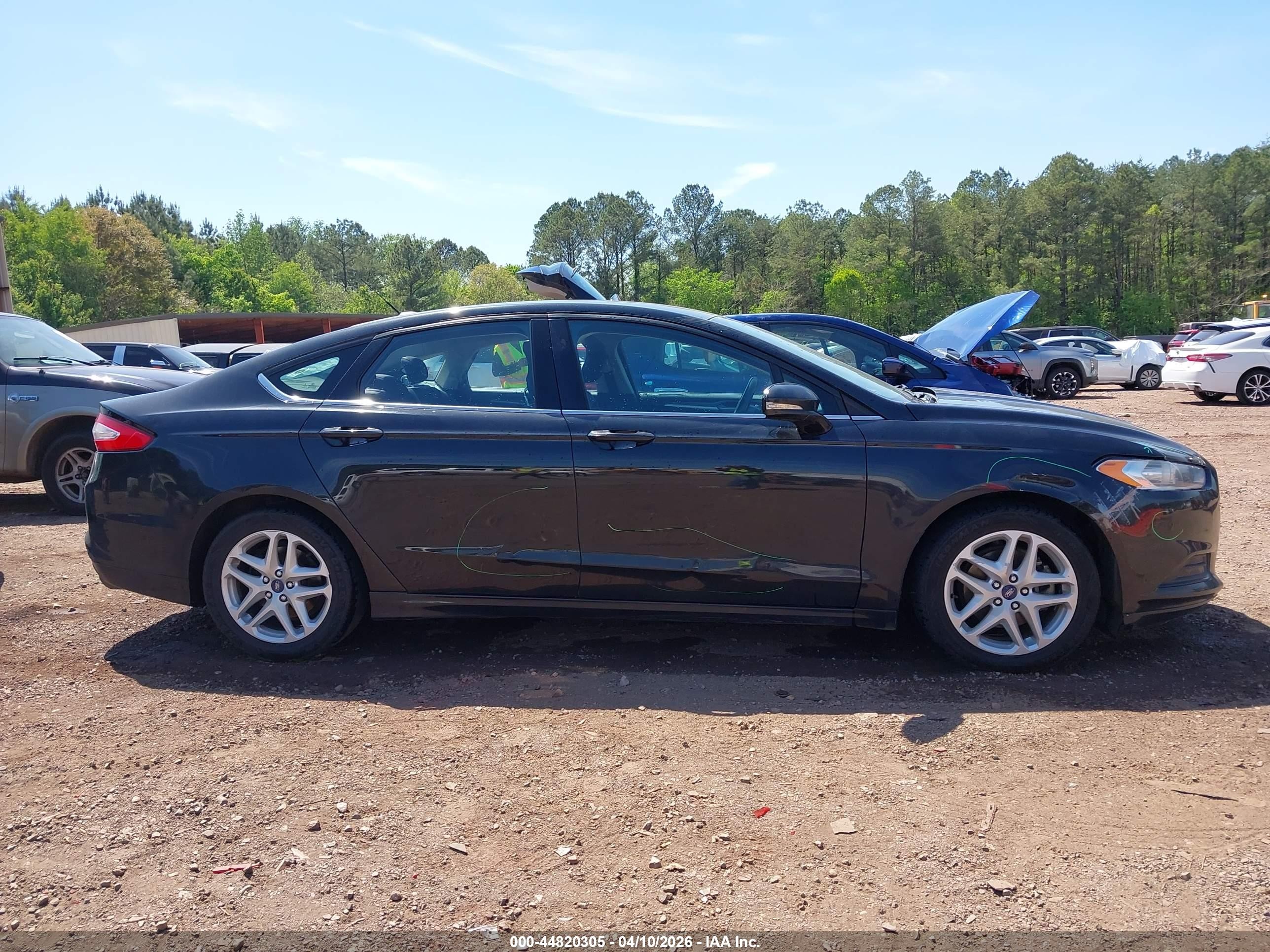2014 Ford Fusion Se Black vin: 3FA6P0H72ER152317