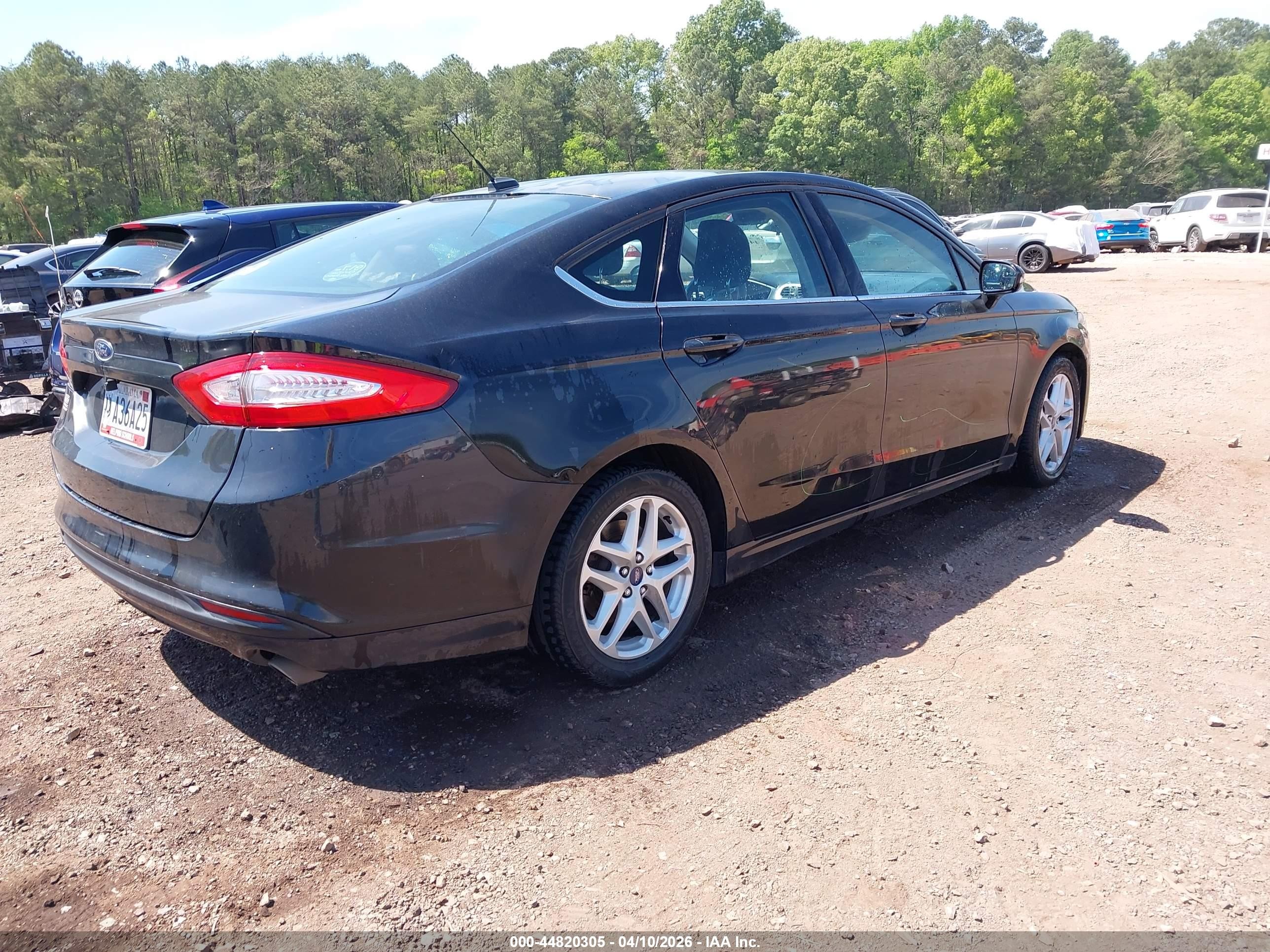 2014 Ford Fusion Se Black vin: 3FA6P0H72ER152317