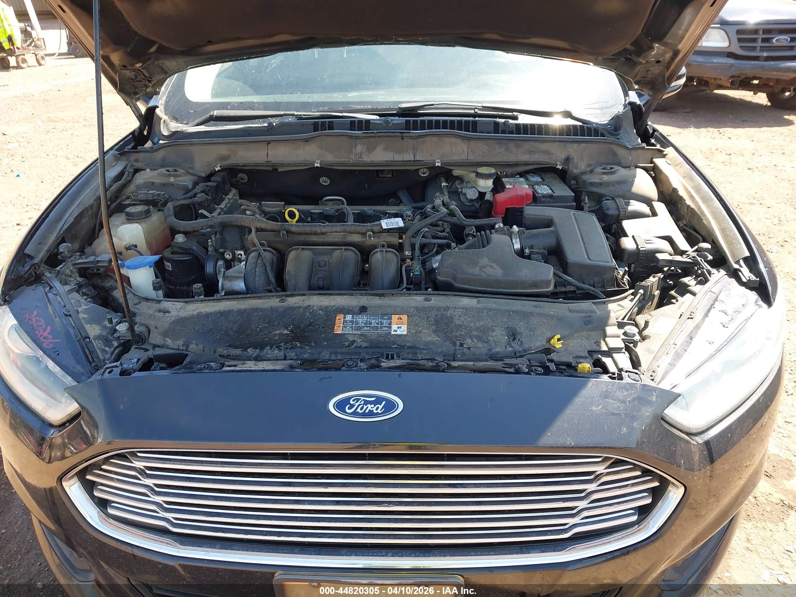 2014 Ford Fusion Se Black vin: 3FA6P0H72ER152317