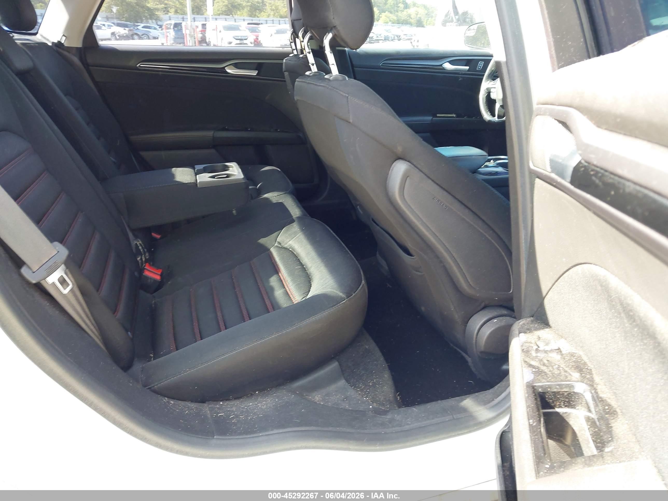 2014 Ford Fusion Se White vin: 3FA6P0H72ER155136