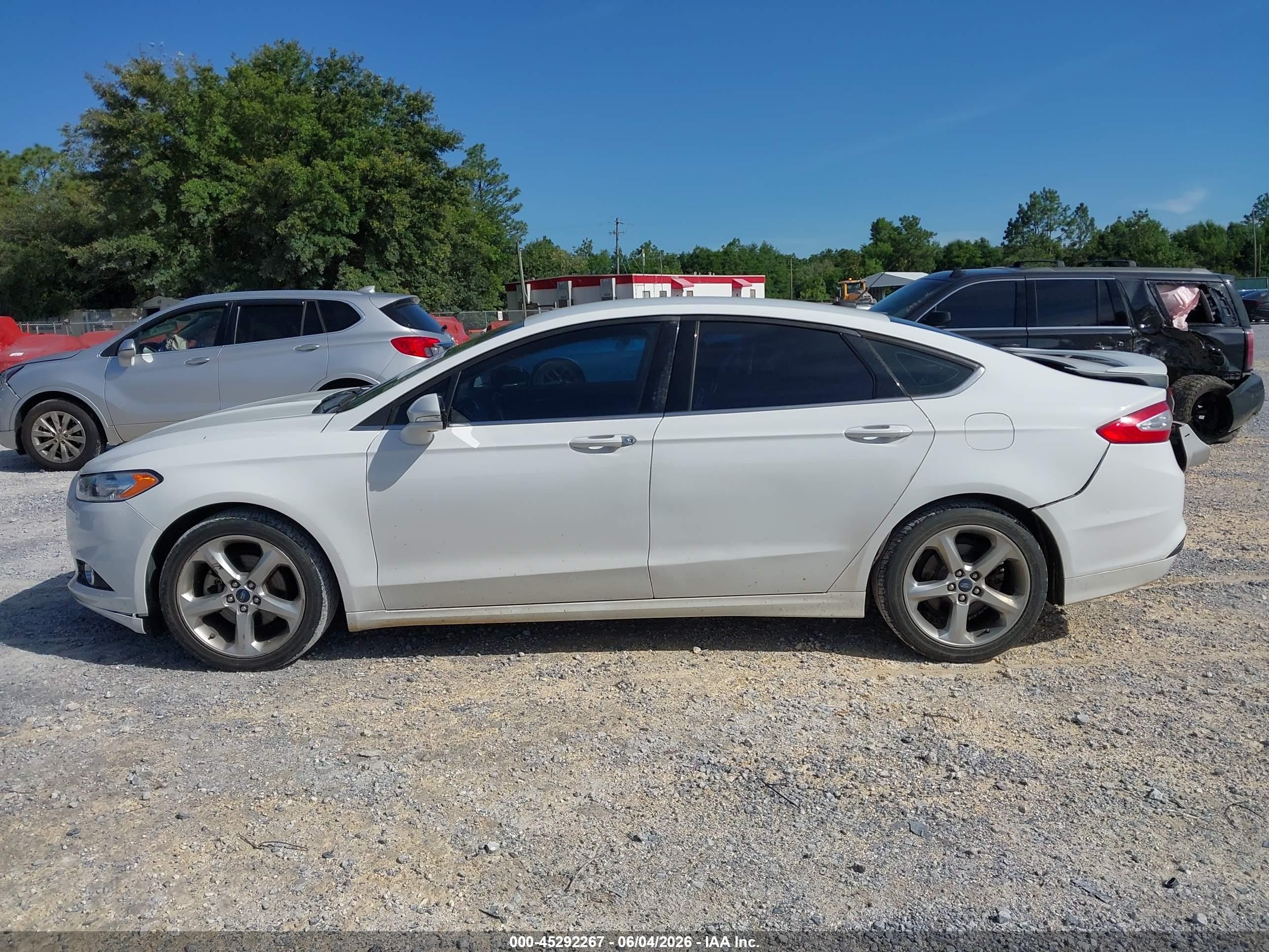 2014 Ford Fusion Se White vin: 3FA6P0H72ER155136