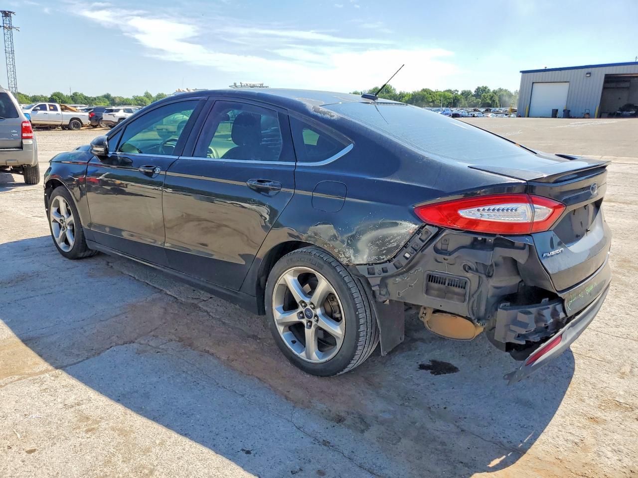 2014 Ford Fusion Se Black vin: 3FA6P0H72ER157730