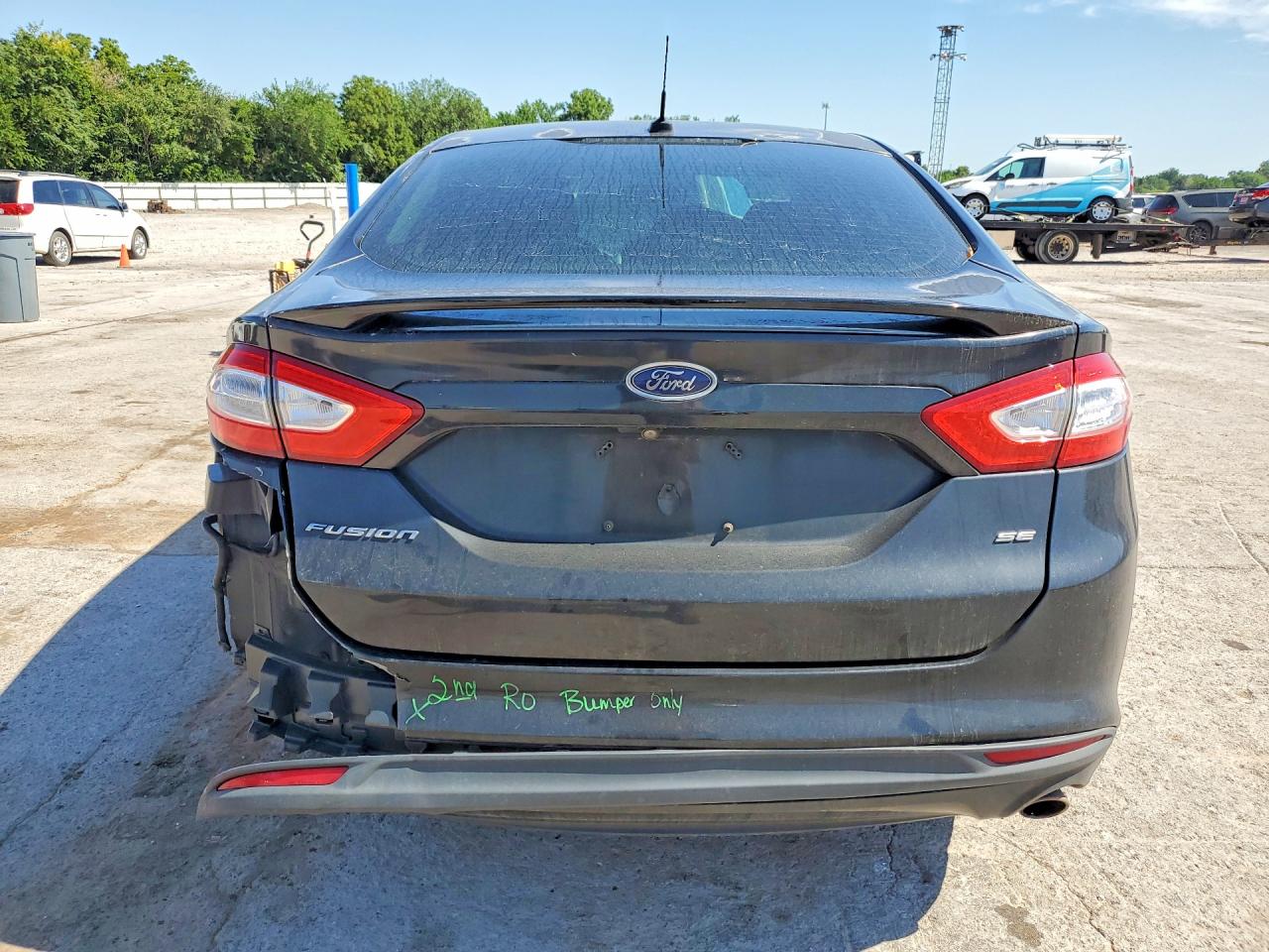 2014 Ford Fusion Se Black vin: 3FA6P0H72ER157730