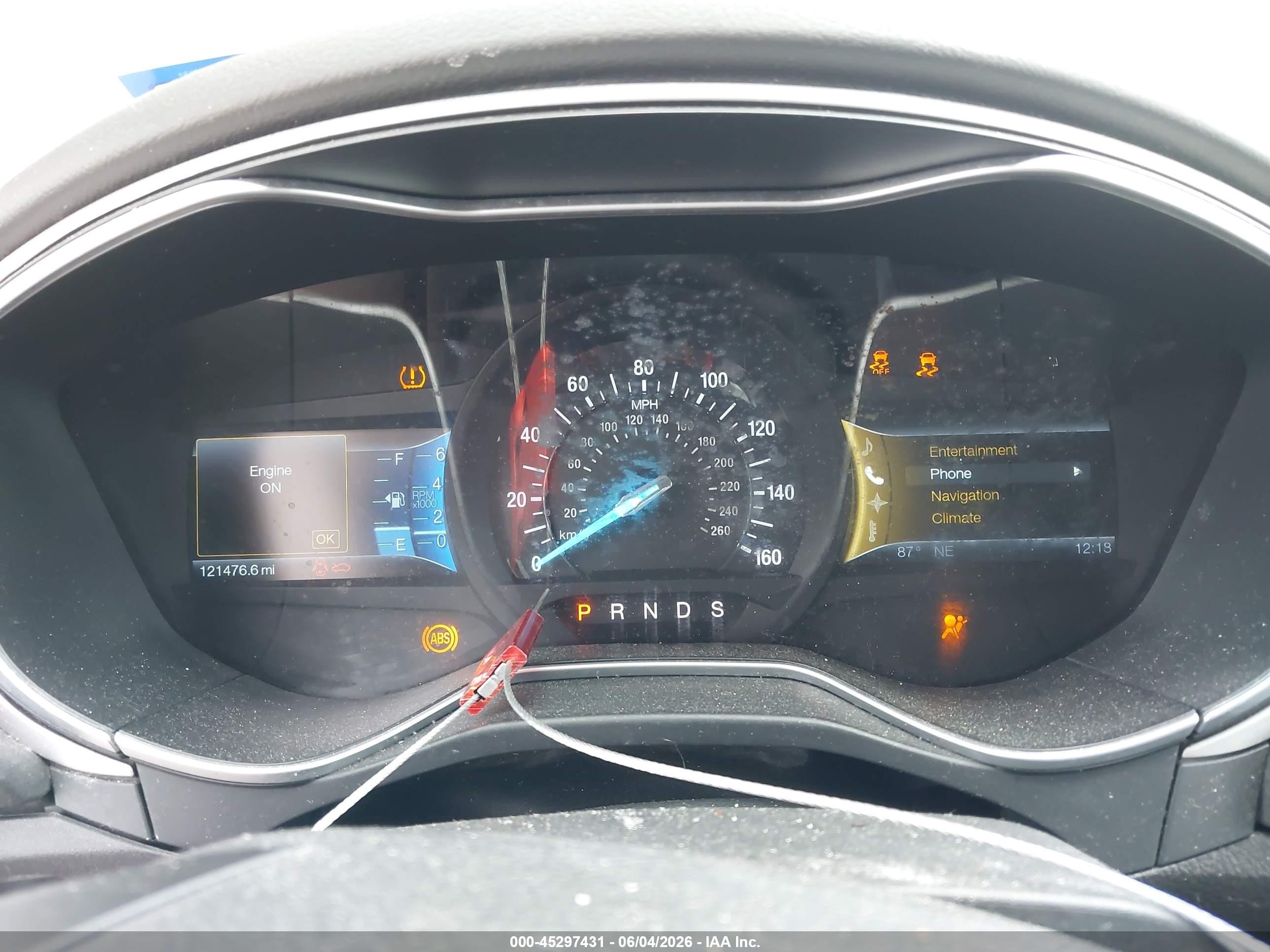 2014 Ford Fusion Se Gray vin: 3FA6P0H72ER170350