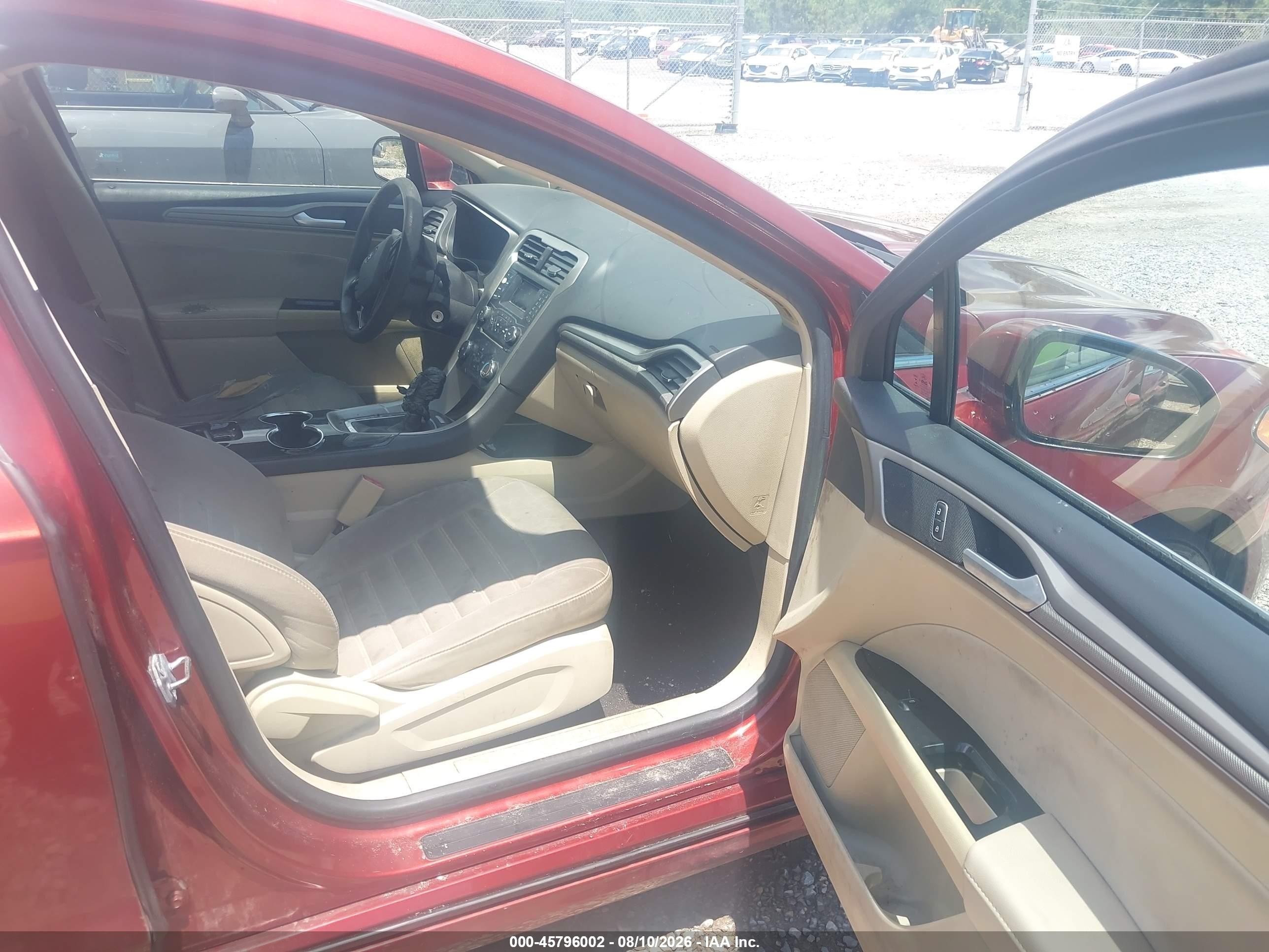 2014 Ford Fusion Se Orange vin: 3FA6P0H72ER190436