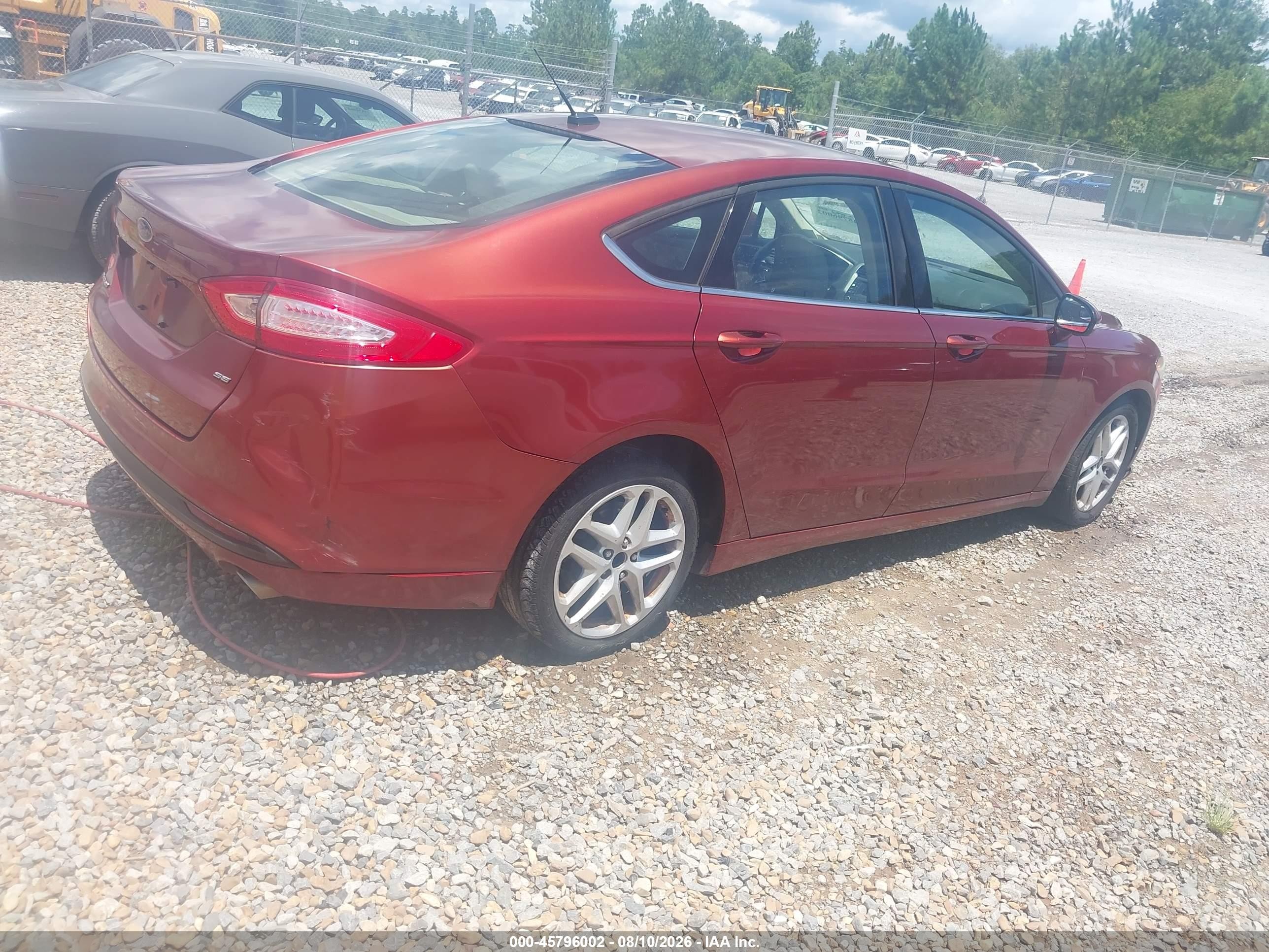 2014 Ford Fusion Se Orange vin: 3FA6P0H72ER190436