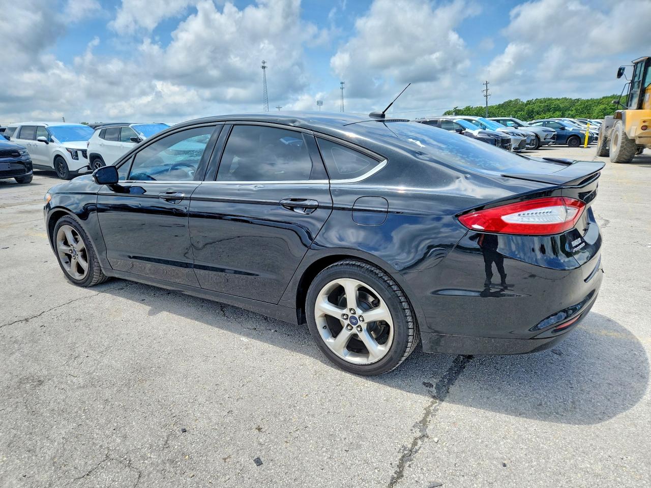 2014 Ford Fusion Se Gray vin: 3FA6P0H72ER194048