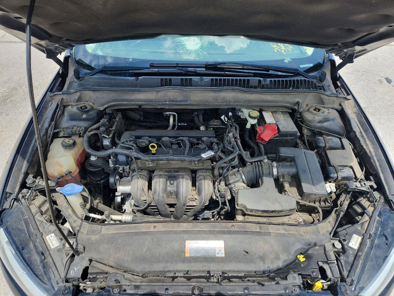 2014 Ford Fusion Se Gray vin: 3FA6P0H72ER194048