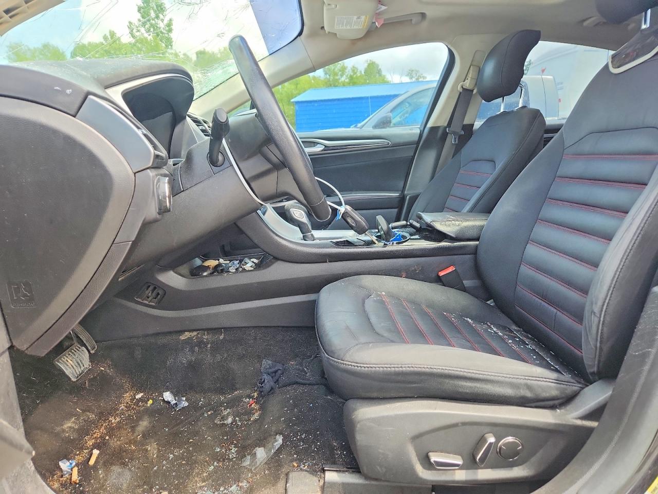 2014 Ford Fusion Se Gray vin: 3FA6P0H72ER194048