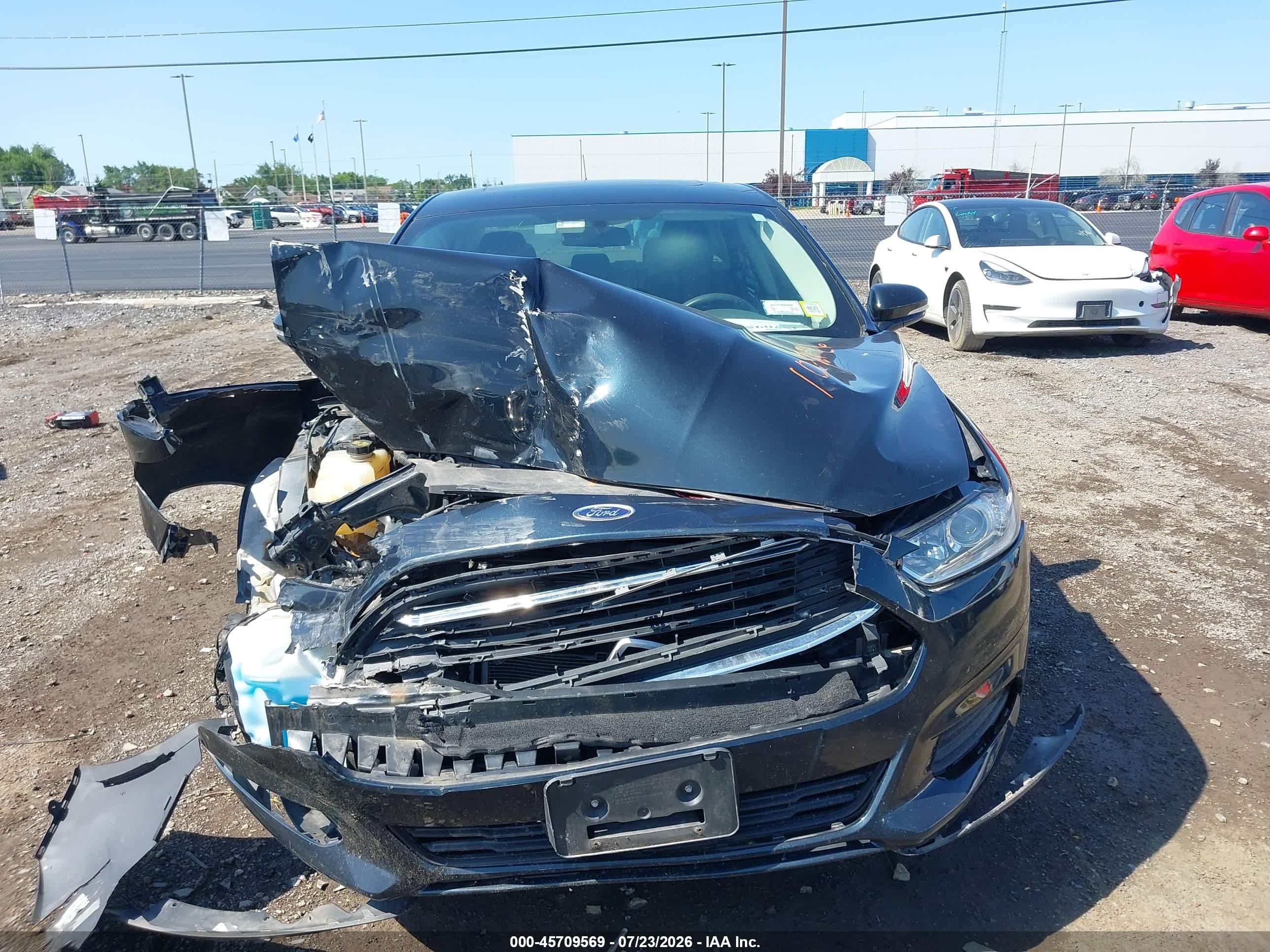 2014 Ford Fusion Se Black vin: 3FA6P0H72ER232135