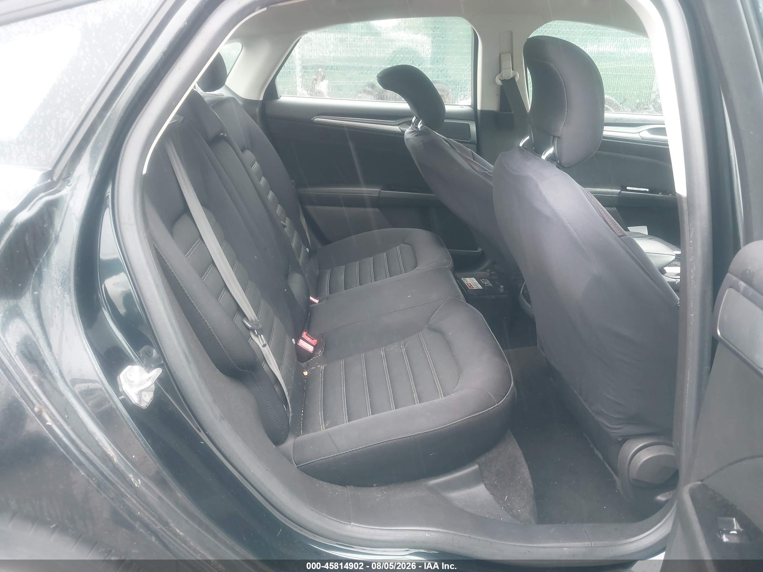 2014 Ford Fusion Se Black vin: 3FA6P0H72ER239926