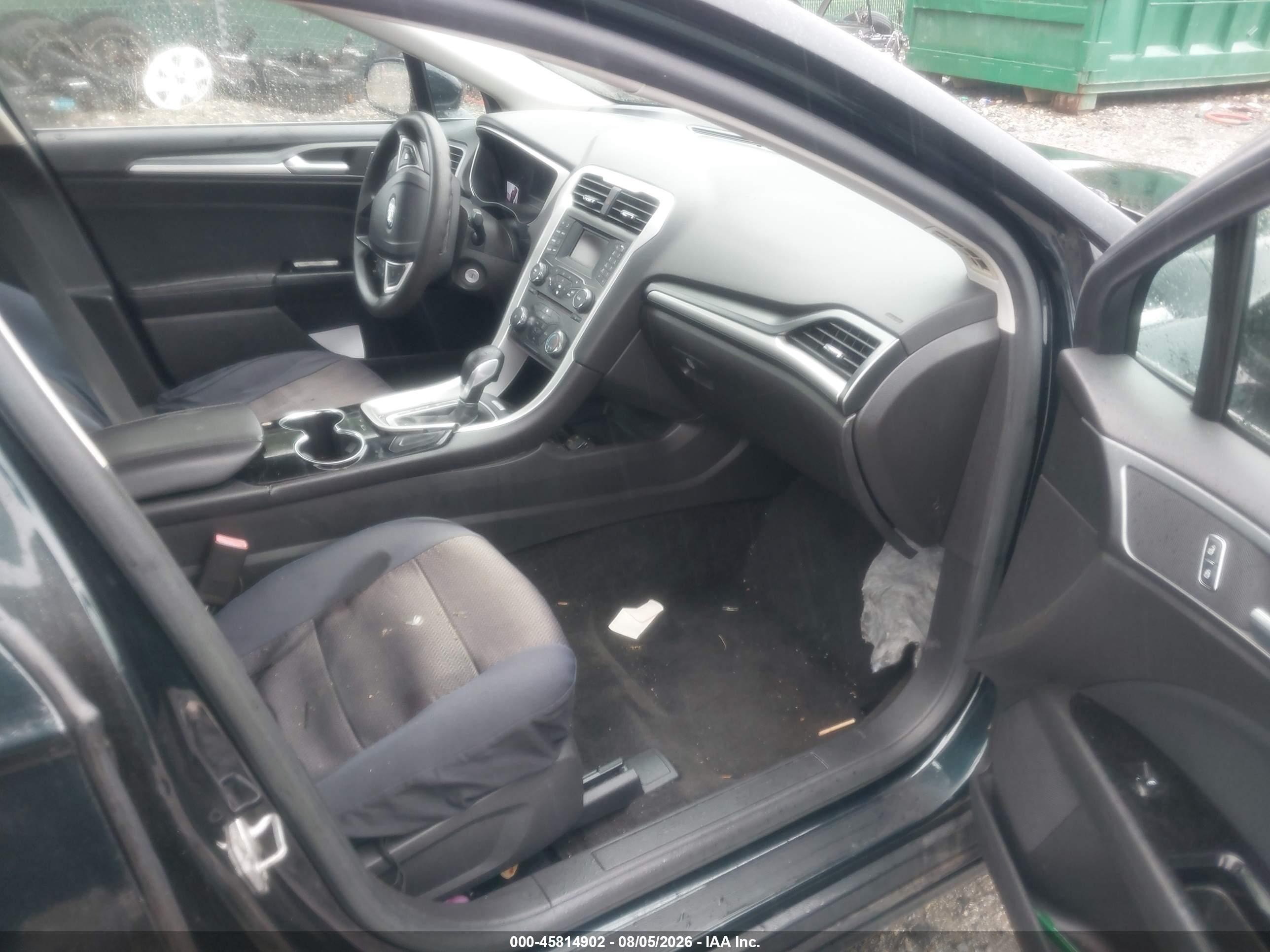 2014 Ford Fusion Se Black vin: 3FA6P0H72ER239926