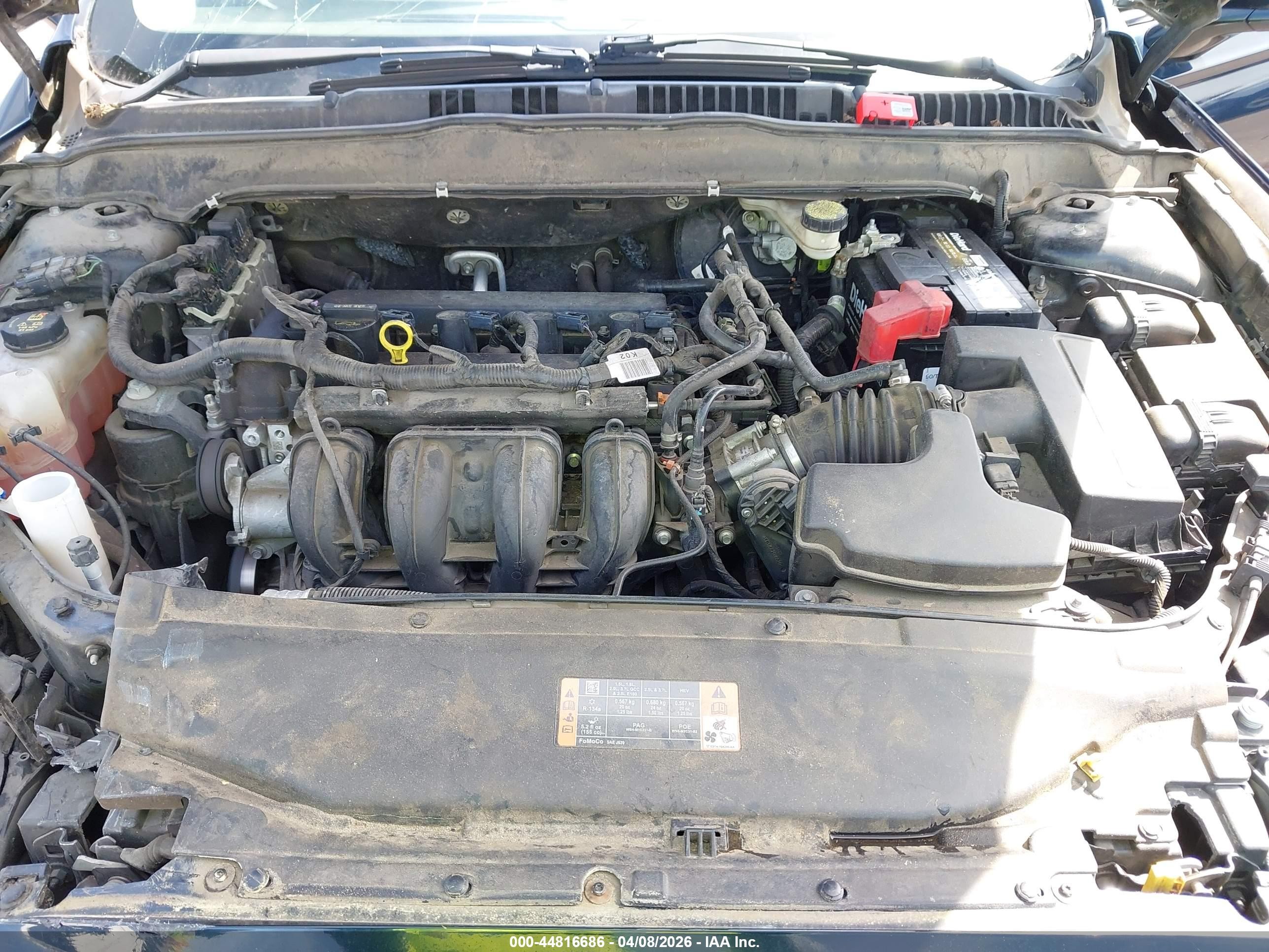 2014 Ford Fusion Se Серый vin: 3FA6P0H72ER251459