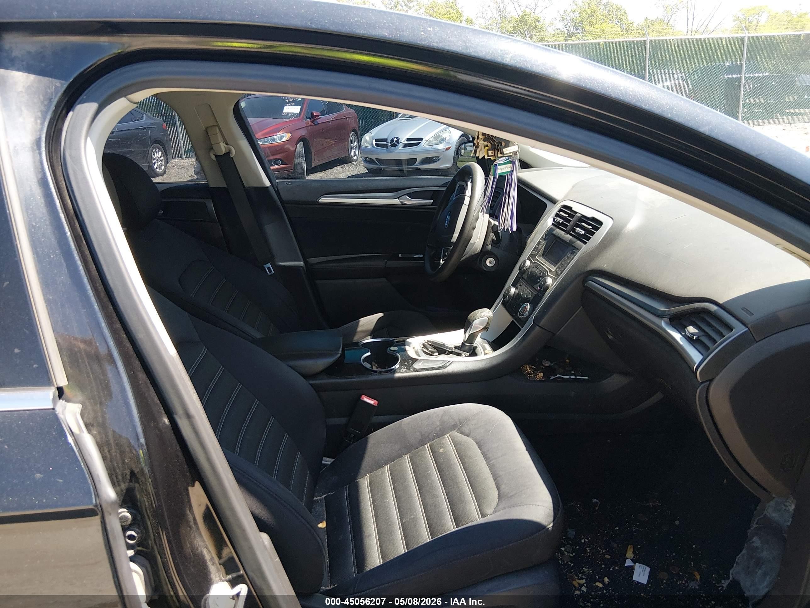 2014 Ford Fusion Se Black vin: 3FA6P0H72ER253969