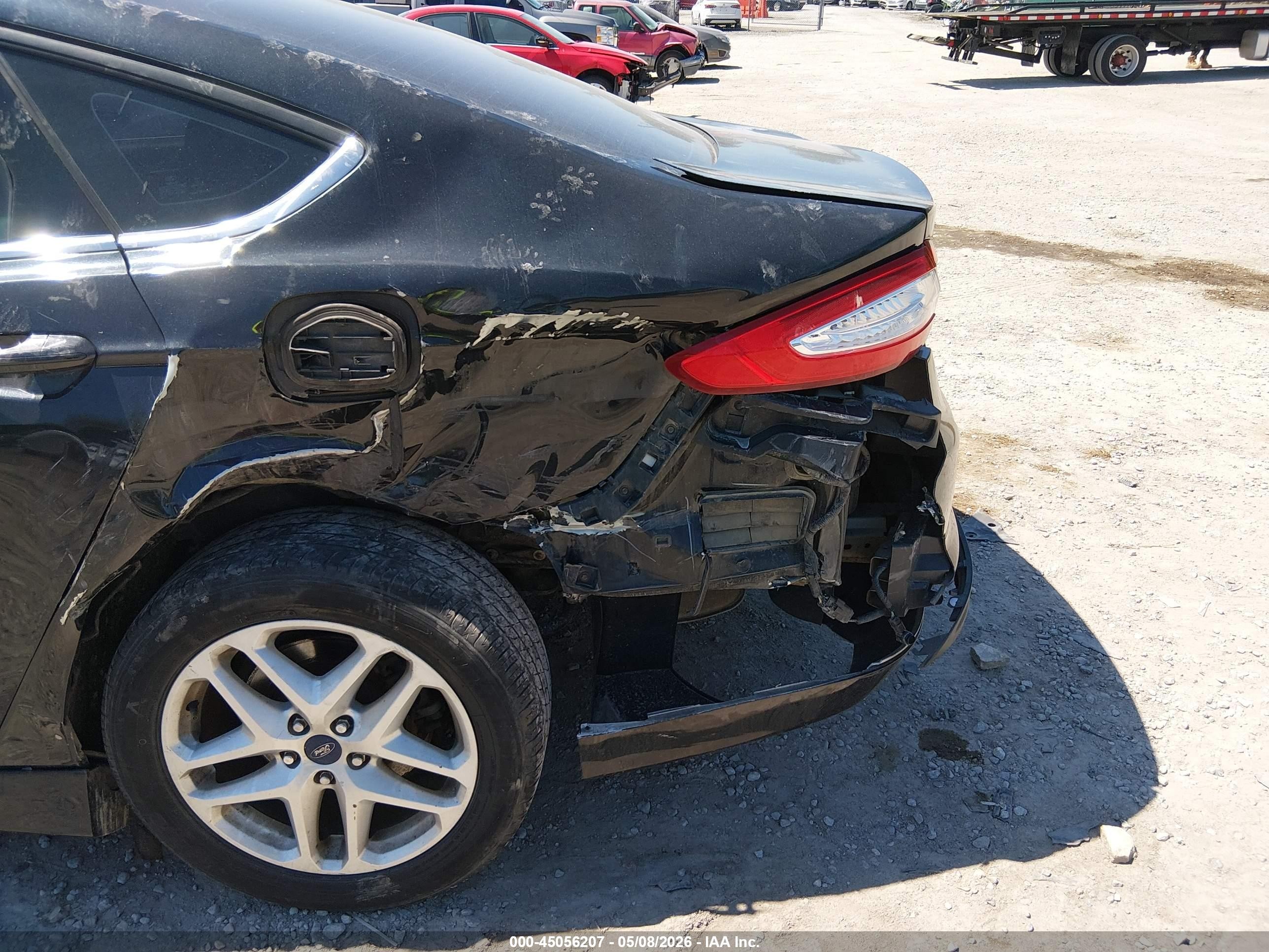 2014 Ford Fusion Se Black vin: 3FA6P0H72ER253969