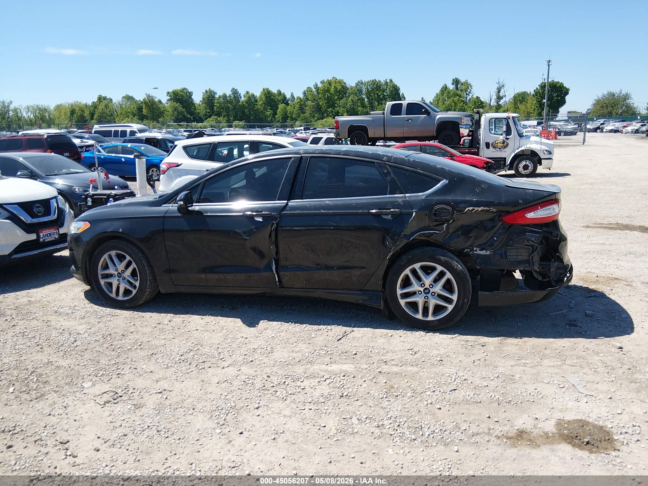 2014 Ford Fusion Se Black vin: 3FA6P0H72ER253969