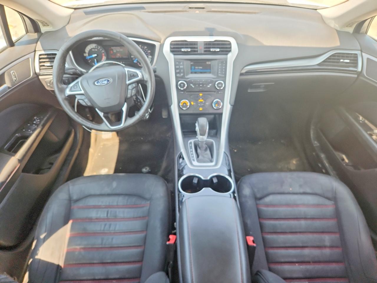 2014 Ford Fusion Se White vin: 3FA6P0H72ER254538