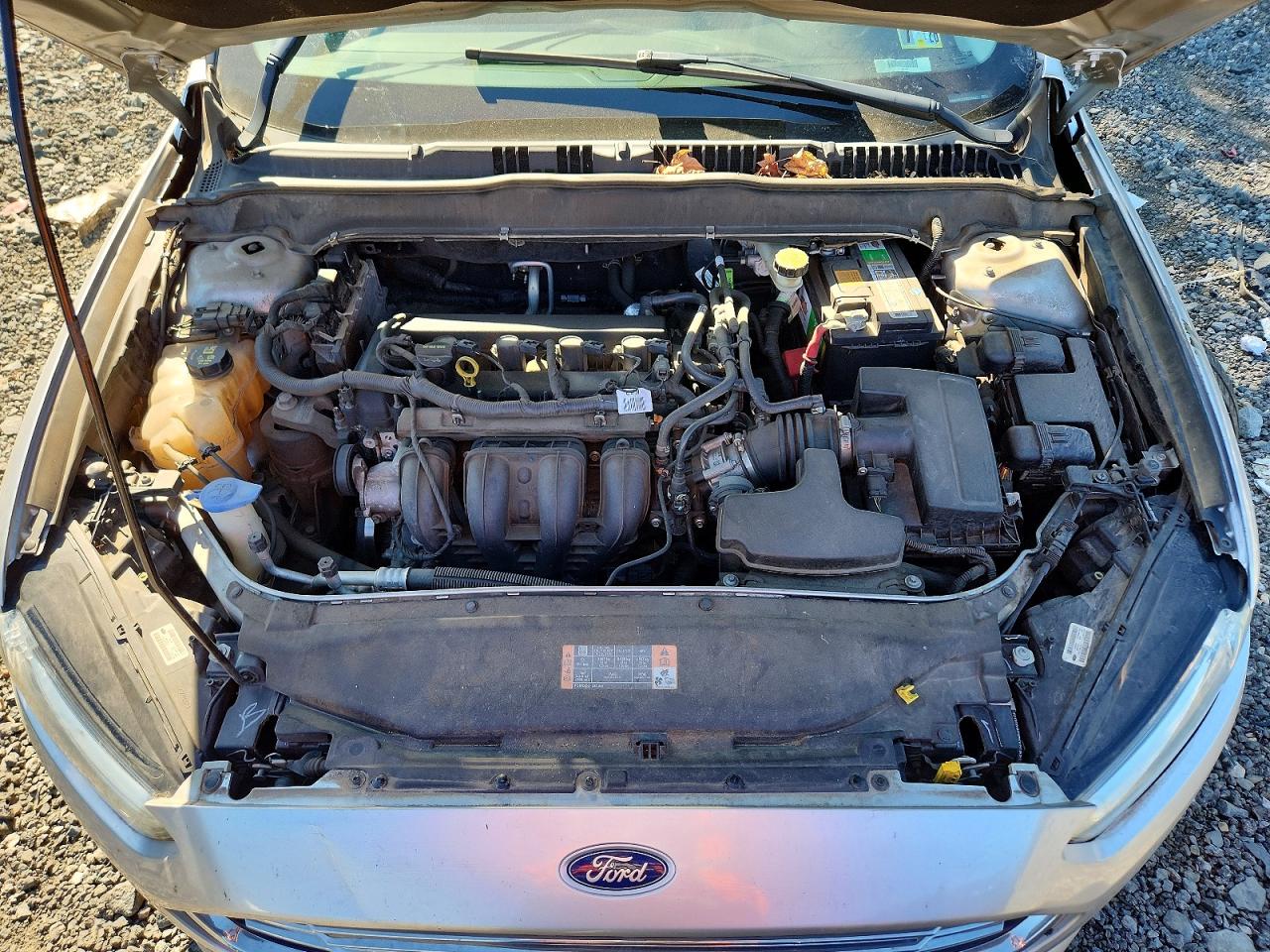 2014 Ford Fusion Se Silver vin: 3FA6P0H72ER265023