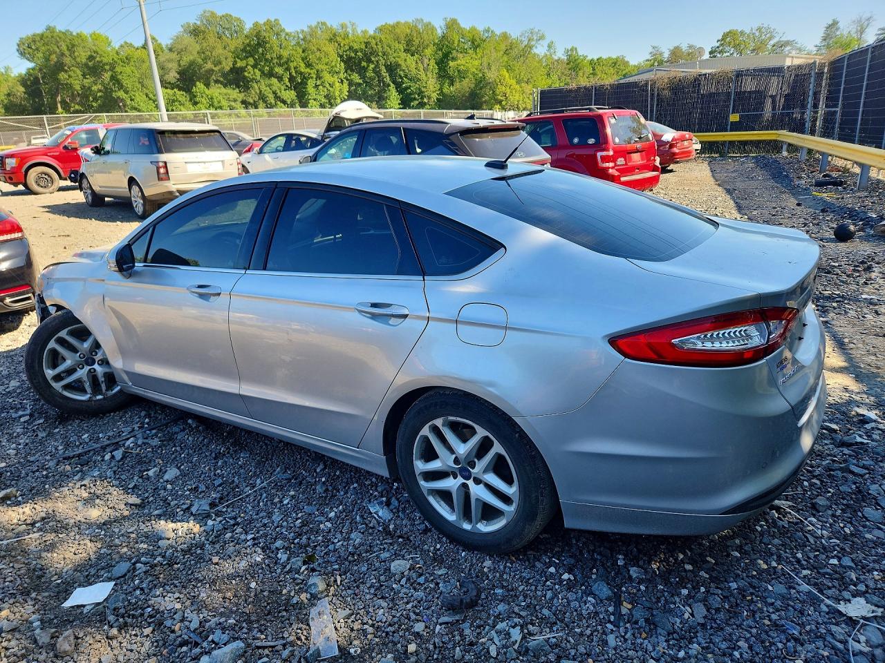 2014 Ford Fusion Se Silver vin: 3FA6P0H72ER265023