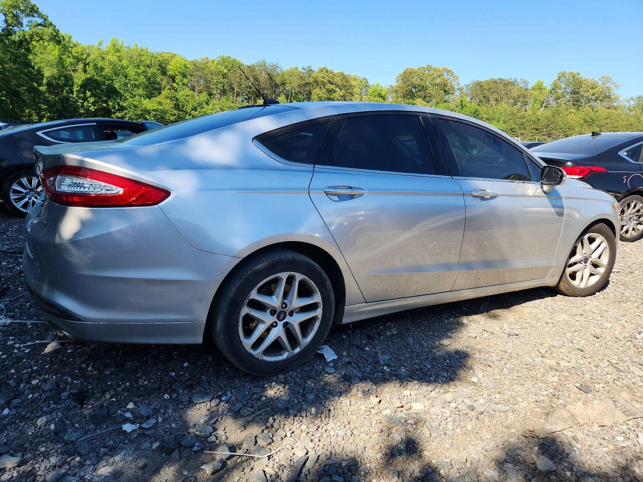 2014 Ford Fusion Se Silver vin: 3FA6P0H72ER265023