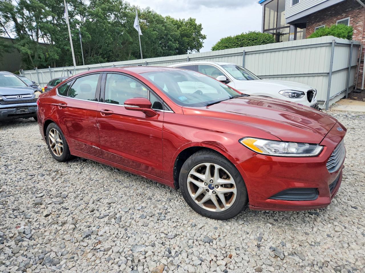 2014 Ford Fusion Se Brown vin: 3FA6P0H72ER274014