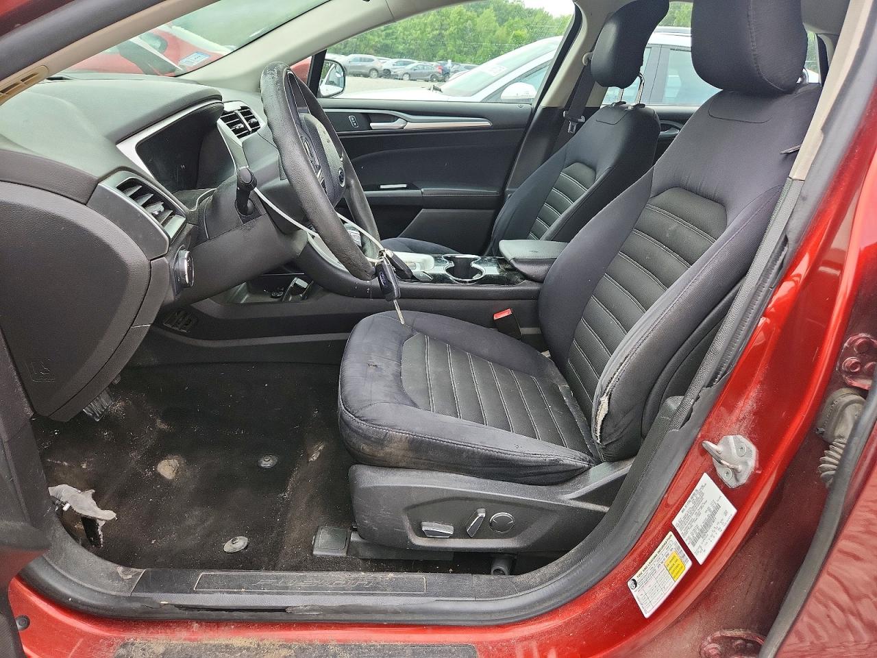 2014 Ford Fusion Se Brown vin: 3FA6P0H72ER274014