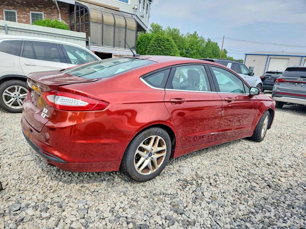 2014 Ford Fusion Se Brown vin: 3FA6P0H72ER274014