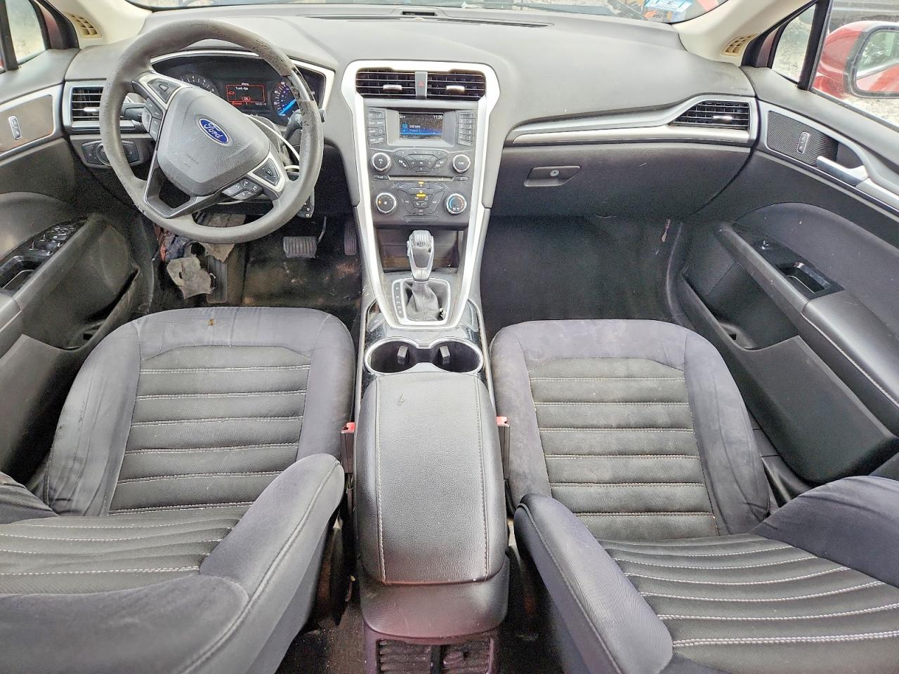 2014 Ford Fusion Se Brown vin: 3FA6P0H72ER274014
