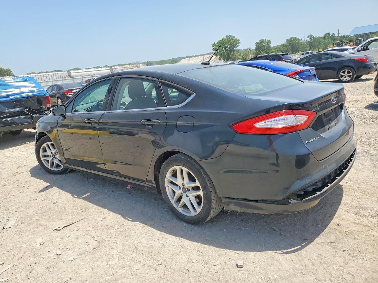 2014 Ford Fusion Se Черный vin: 3FA6P0H72ER290522