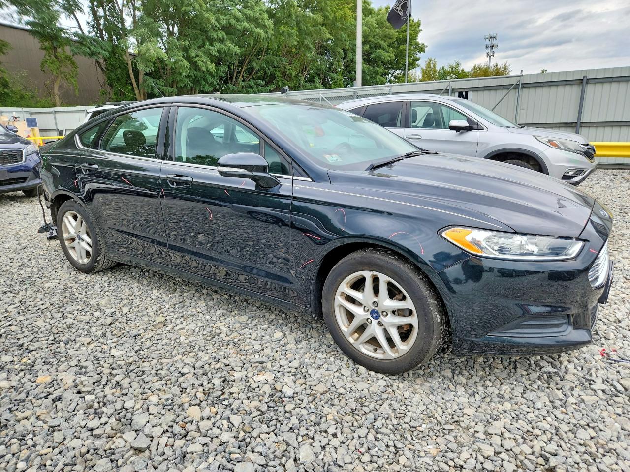 2014 Ford Fusion Se Black vin: 3FA6P0H72ER303060