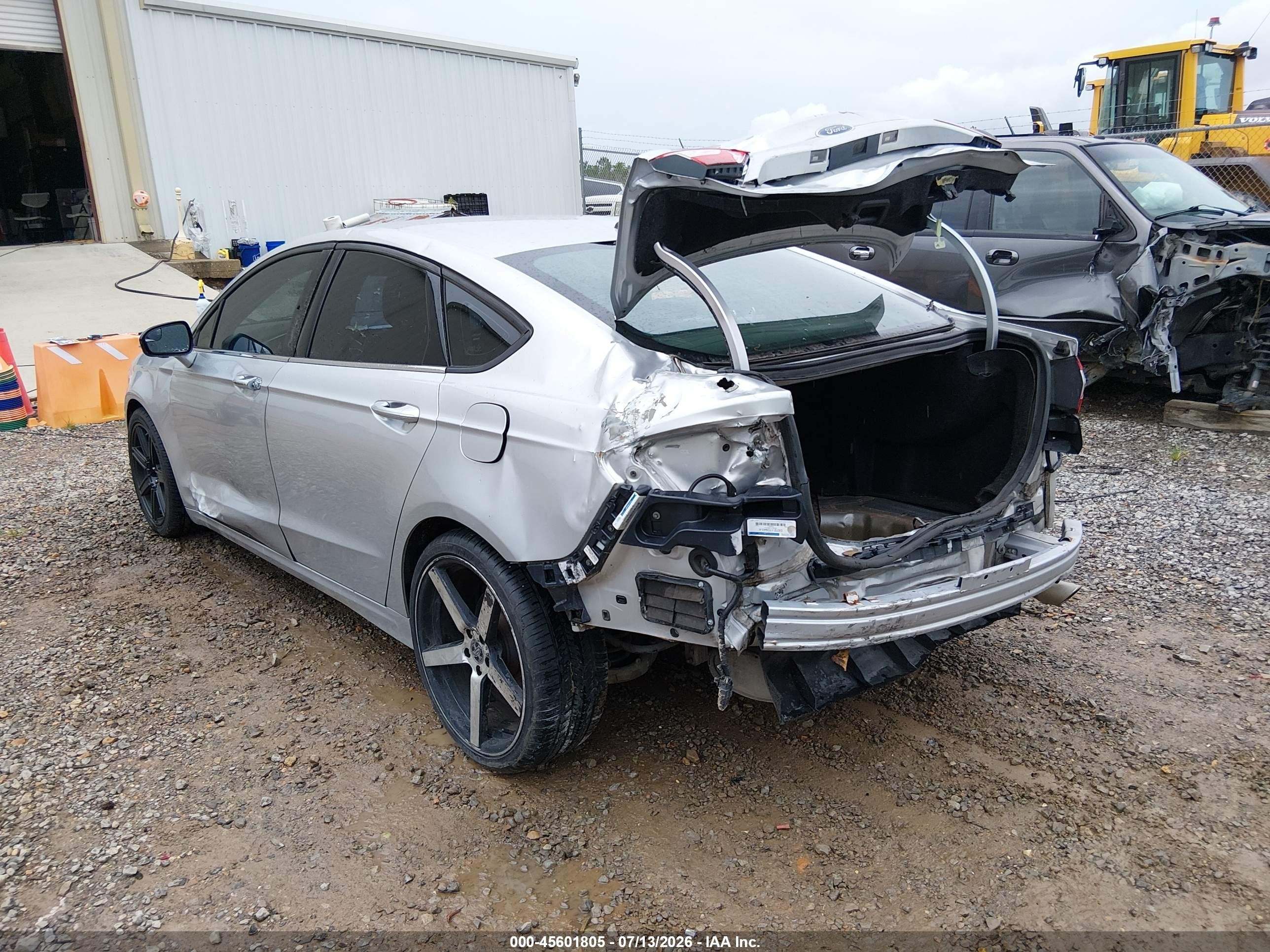 2014 Ford Fusion Se Silver vin: 3FA6P0H72ER303978