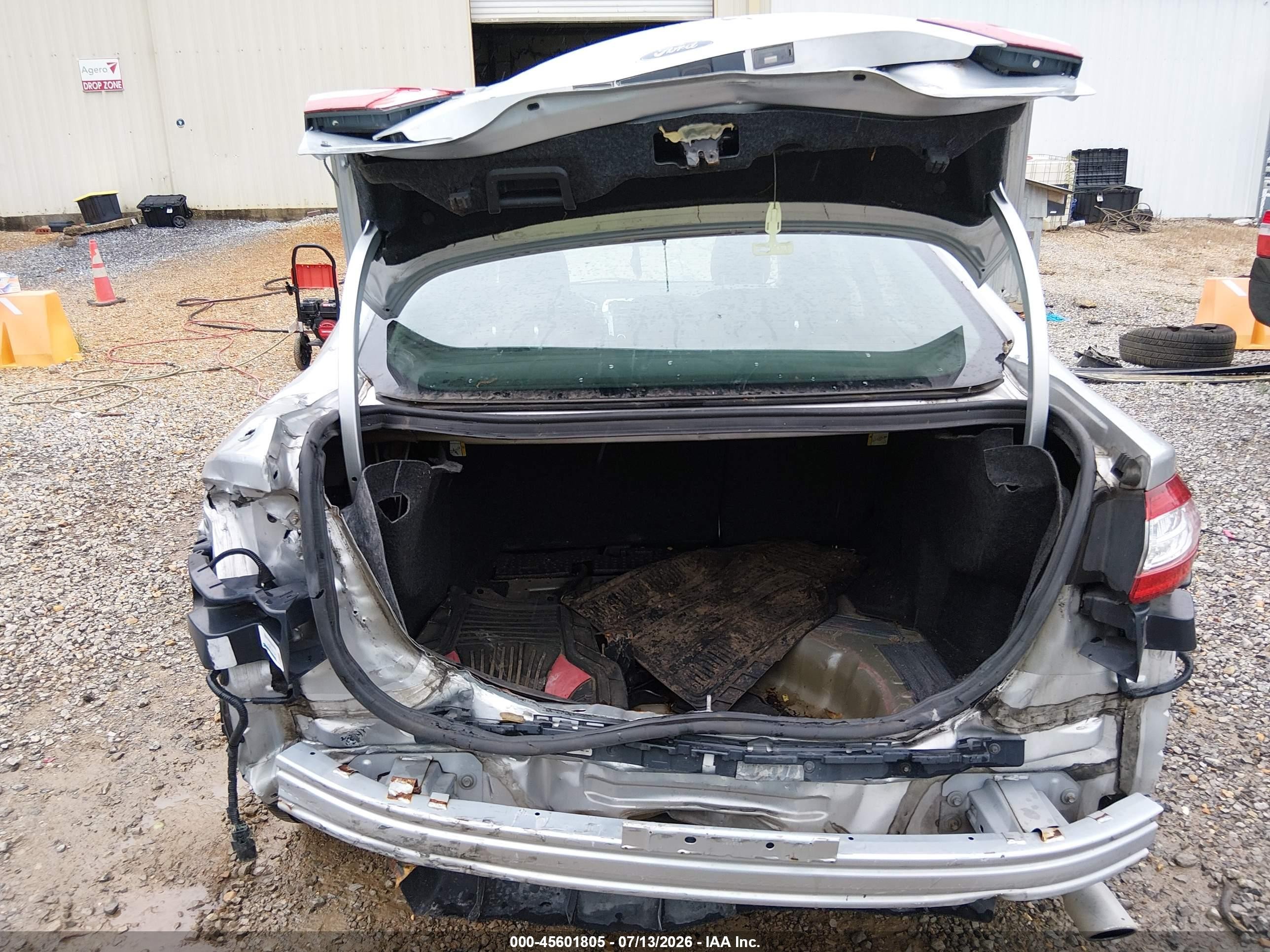 2014 Ford Fusion Se Silver vin: 3FA6P0H72ER303978