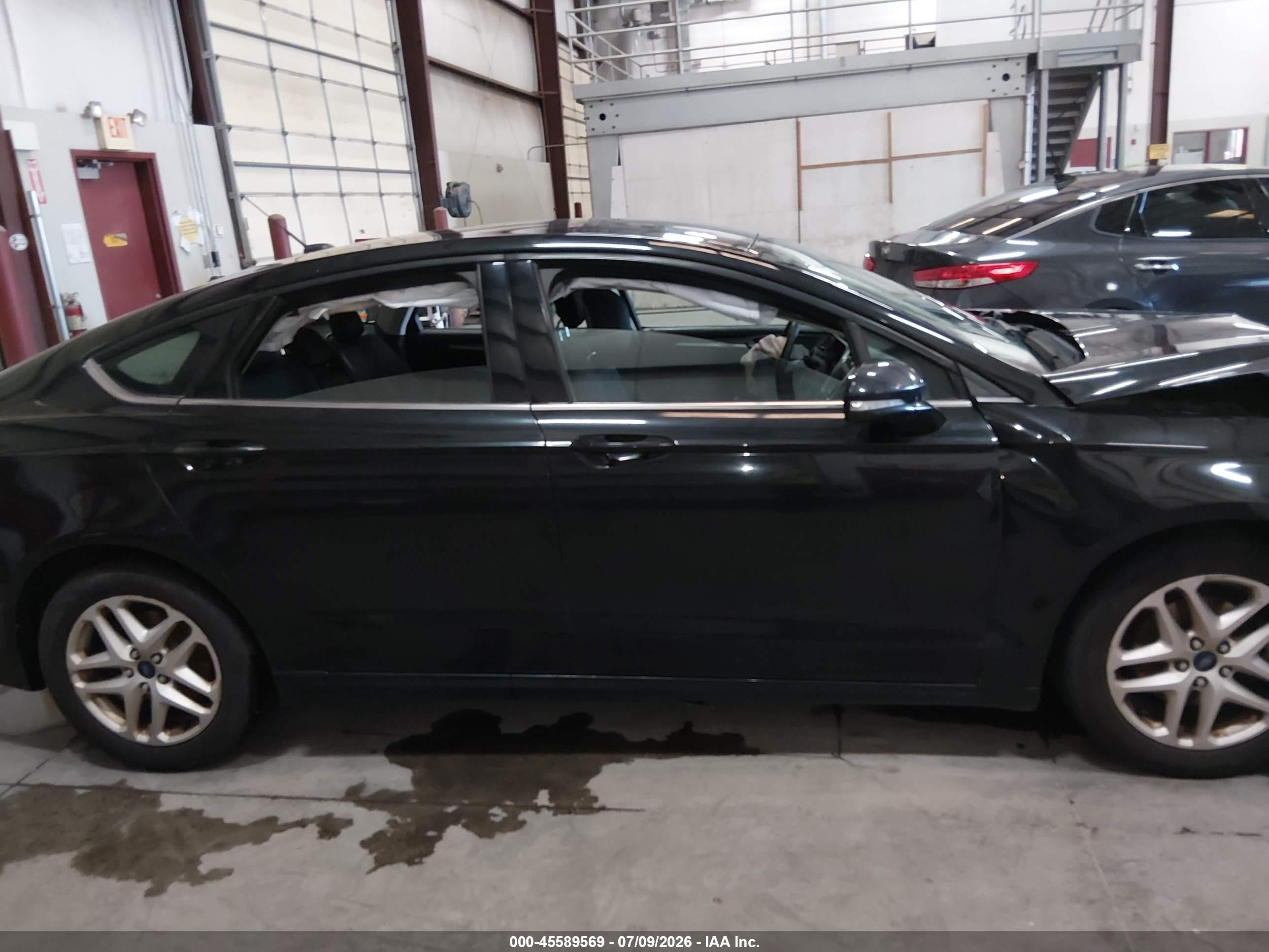 2014 Ford Fusion Se Black vin: 3FA6P0H72ER316178