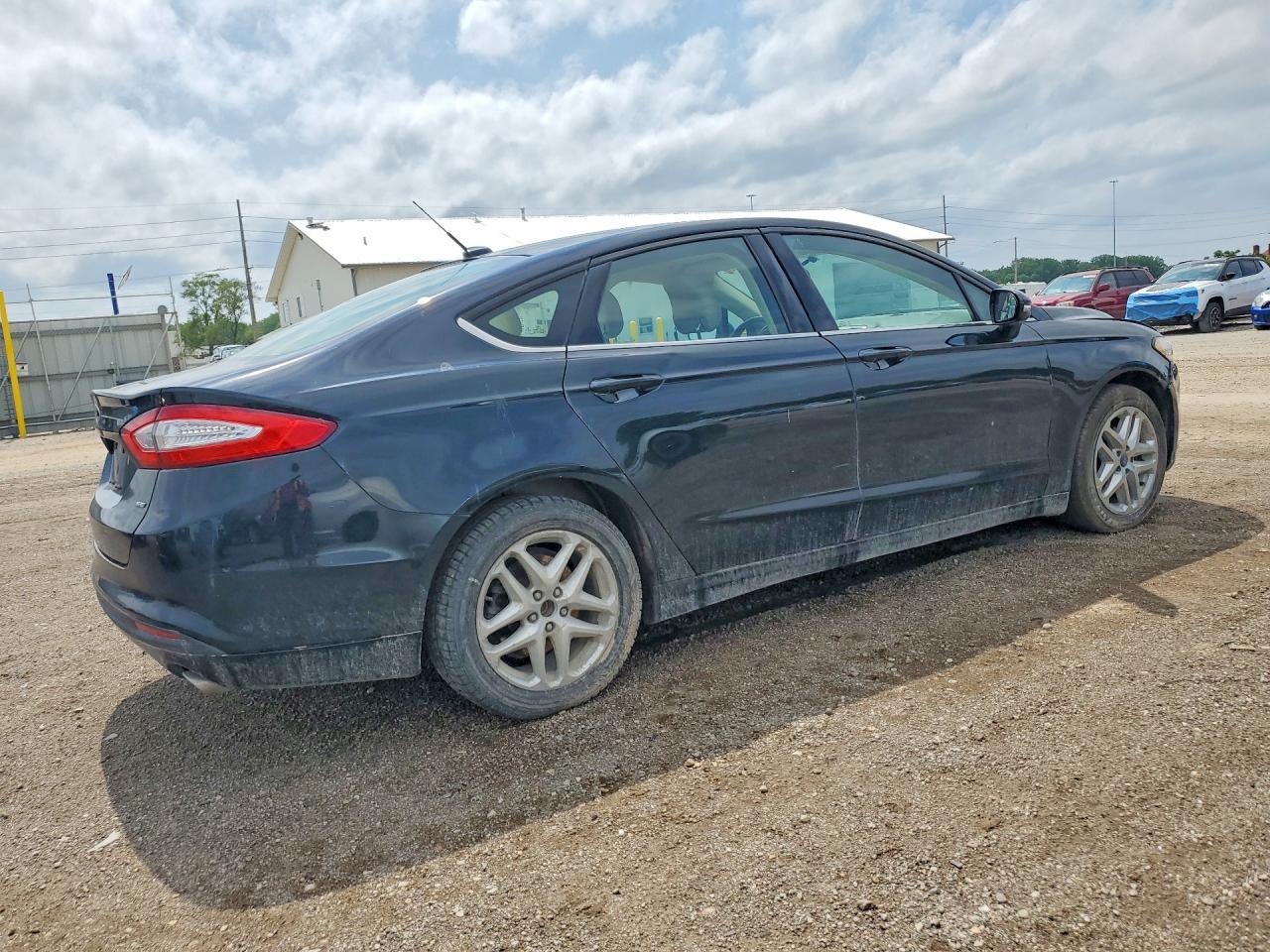 2014 Ford Fusion Se Black vin: 3FA6P0H72ER352369