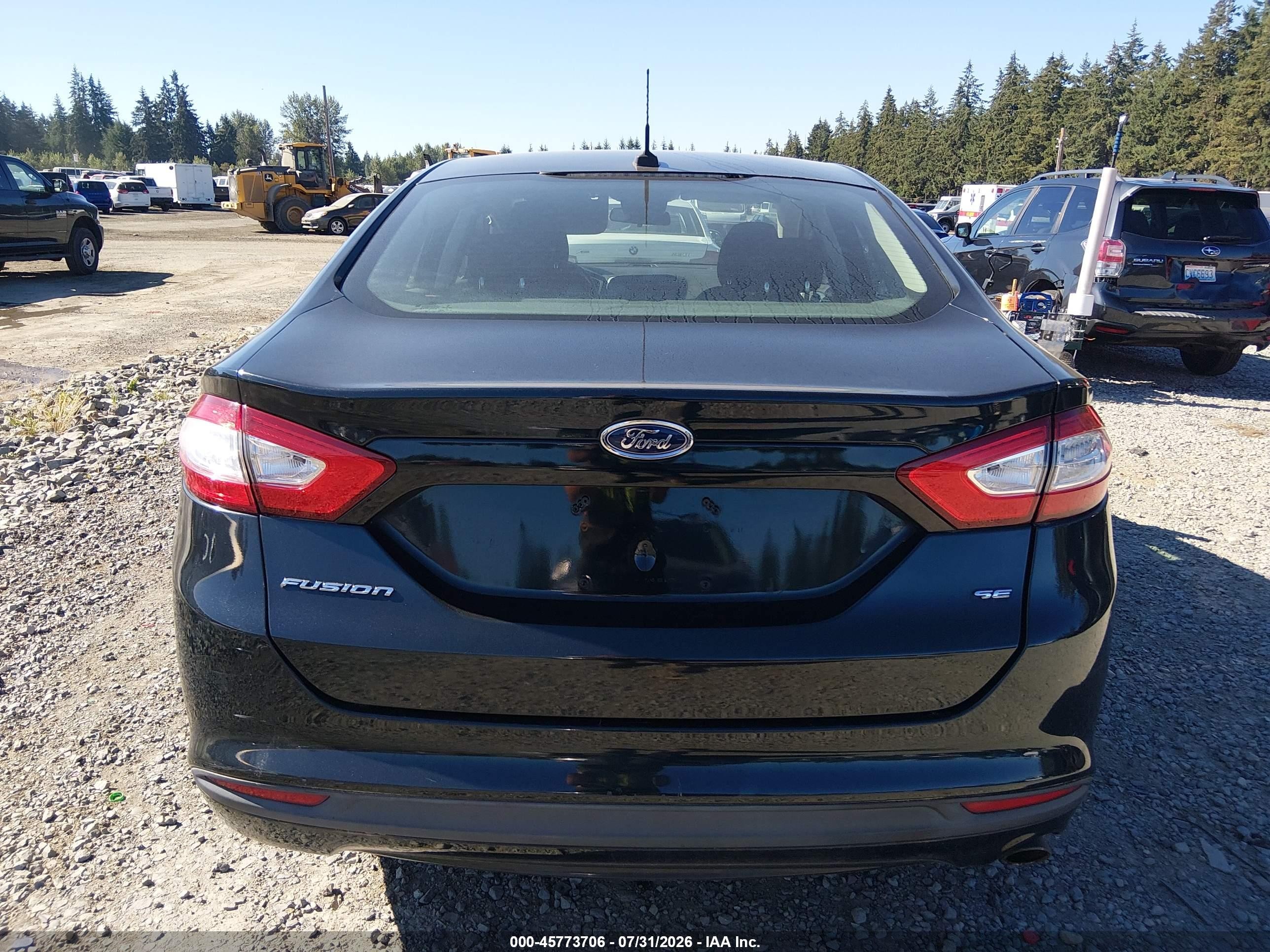2014 Ford Fusion Se Черный vin: 3FA6P0H72ER366451