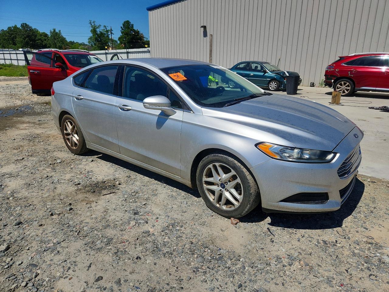 2014 Ford Fusion Se Silver vin: 3FA6P0H72ER372606