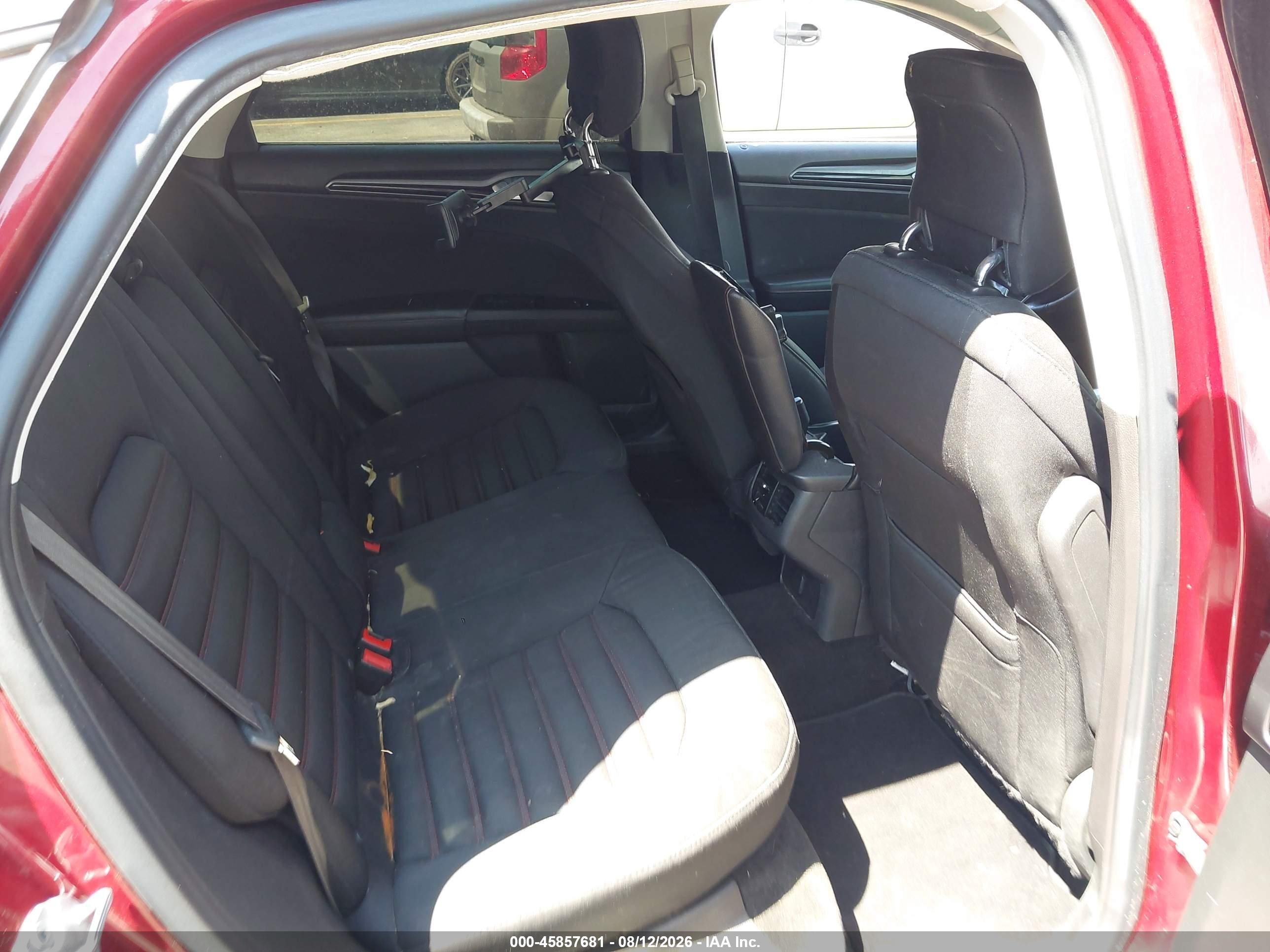 2014 Ford Fusion Se Red vin: 3FA6P0H72ER379796