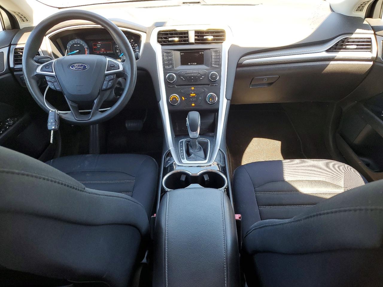 2015 Ford Fusion Se White vin: 3FA6P0H72FR131372