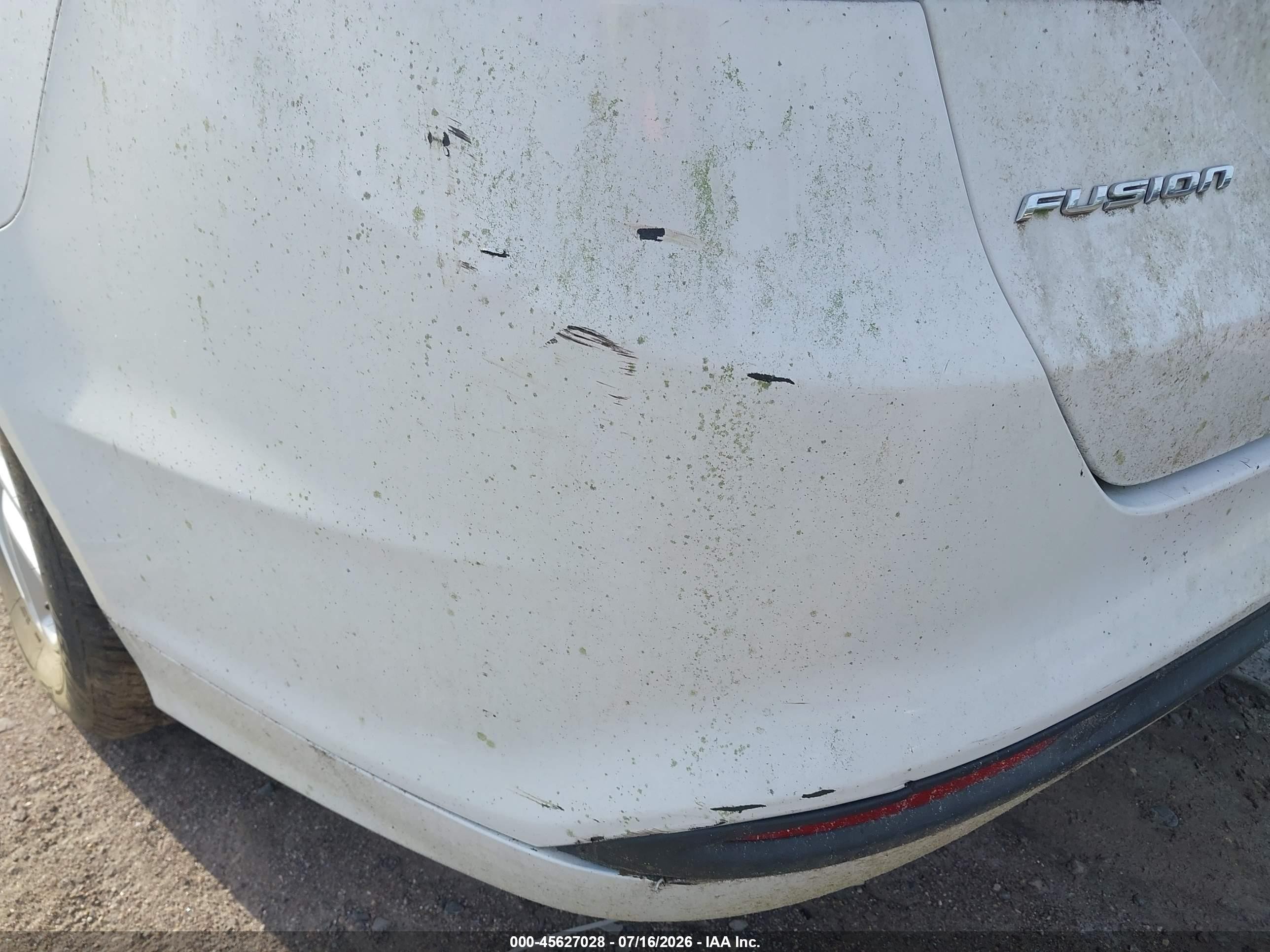 2015 Ford Fusion Se White vin: 3FA6P0H72FR153467