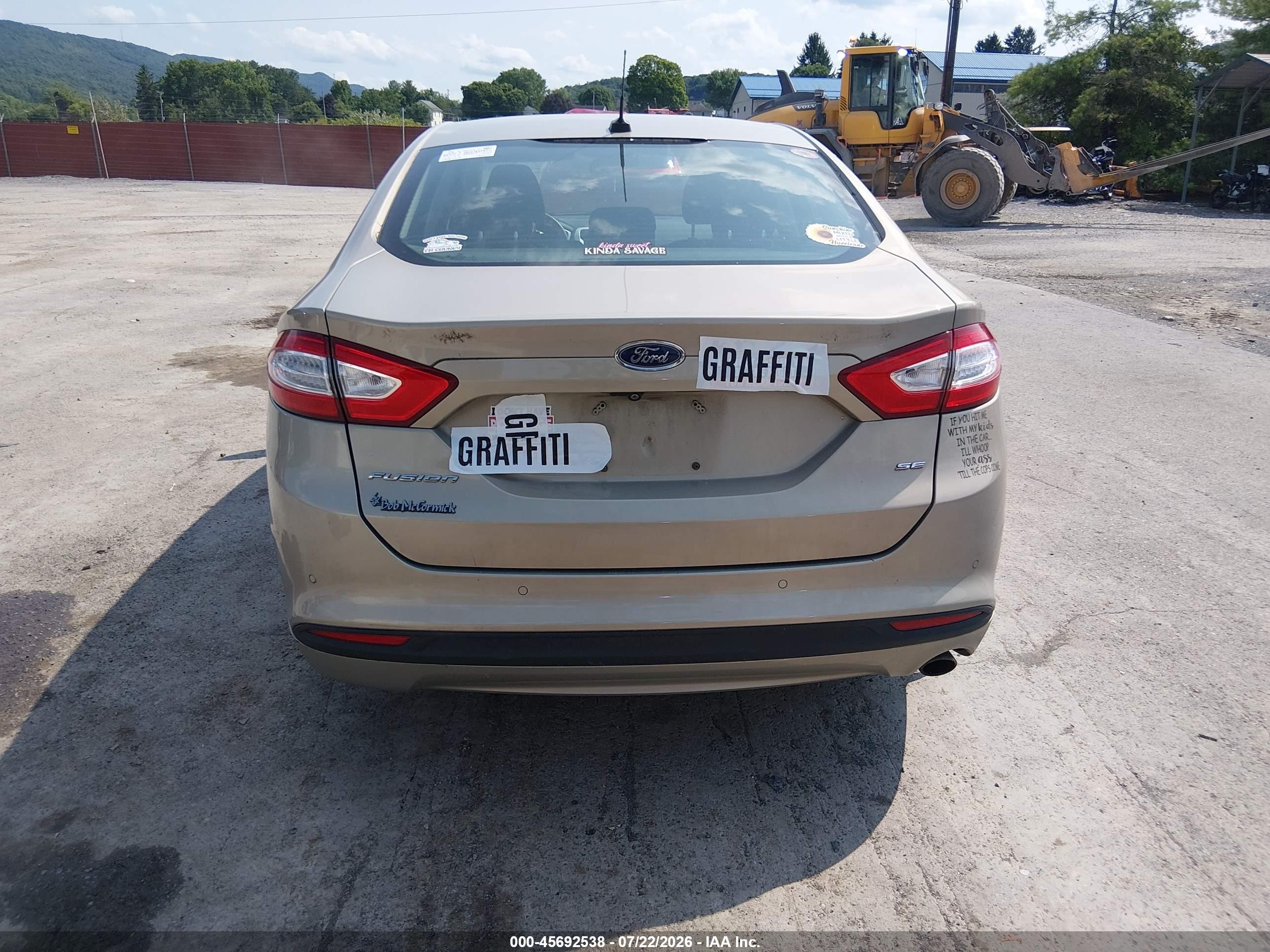 2015 Ford Fusion Se Gold vin: 3FA6P0H72FR166574