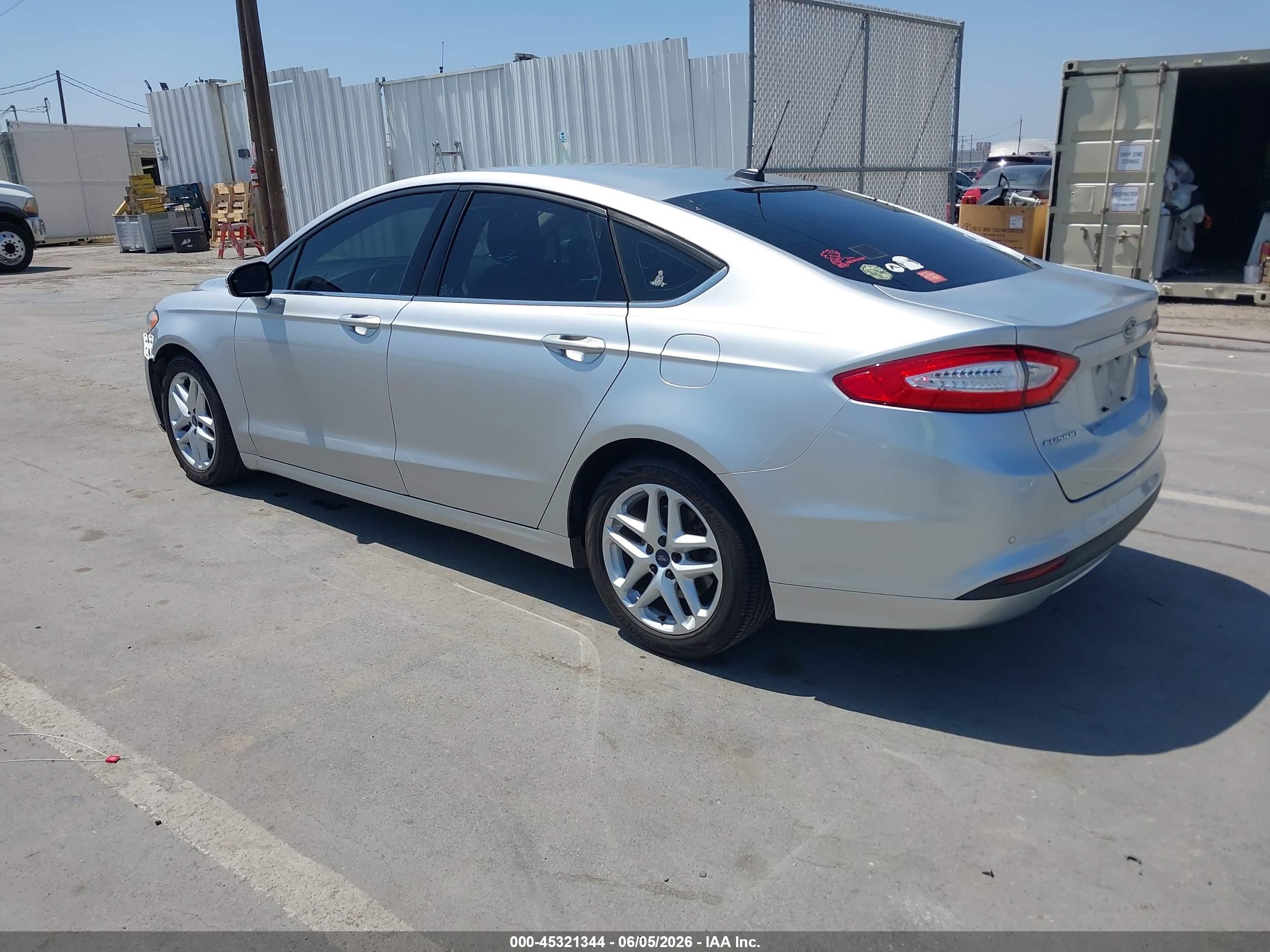 2015 Ford Fusion Se Silver vin: 3FA6P0H72FR183438