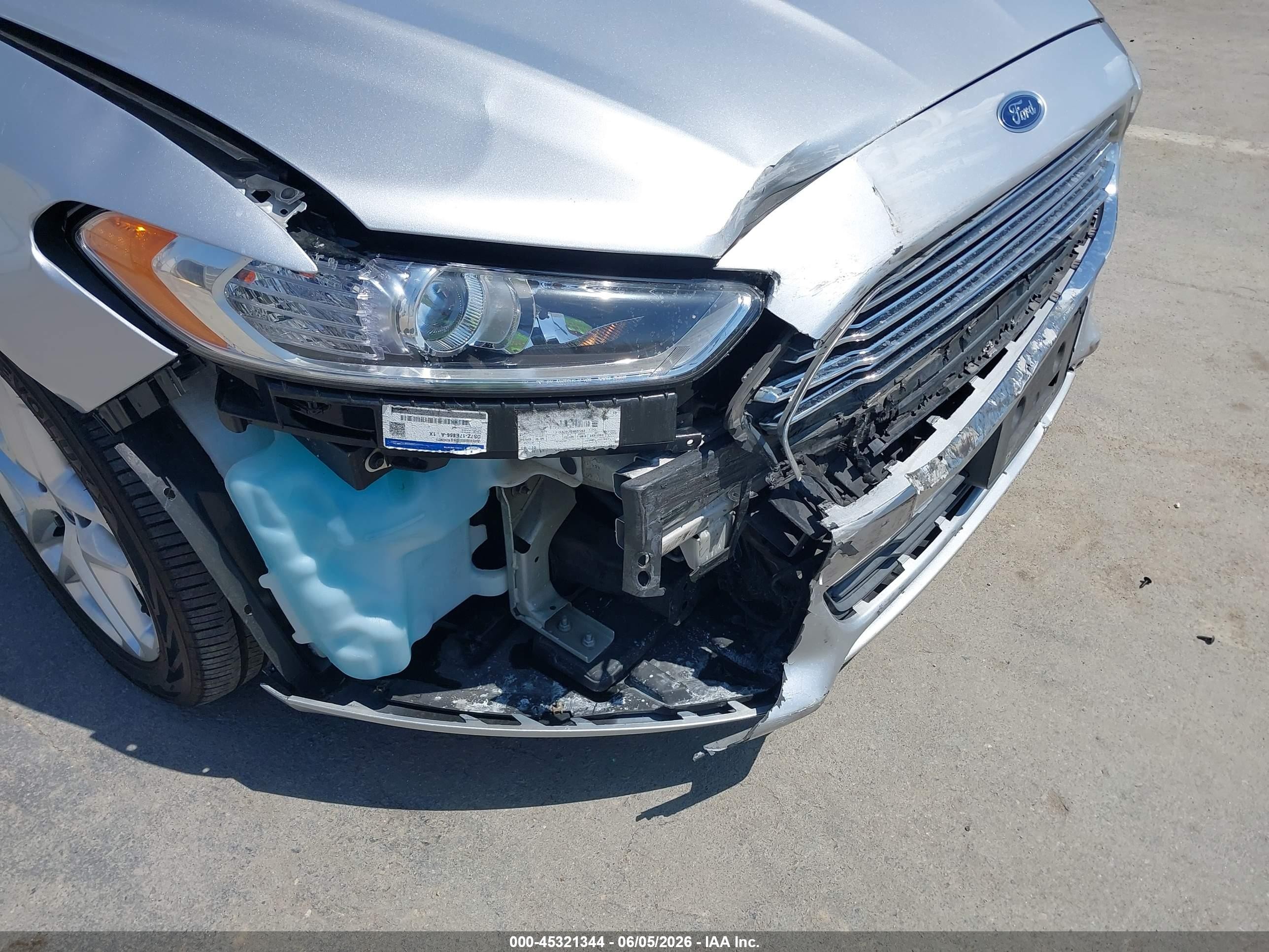 2015 Ford Fusion Se Silver vin: 3FA6P0H72FR183438