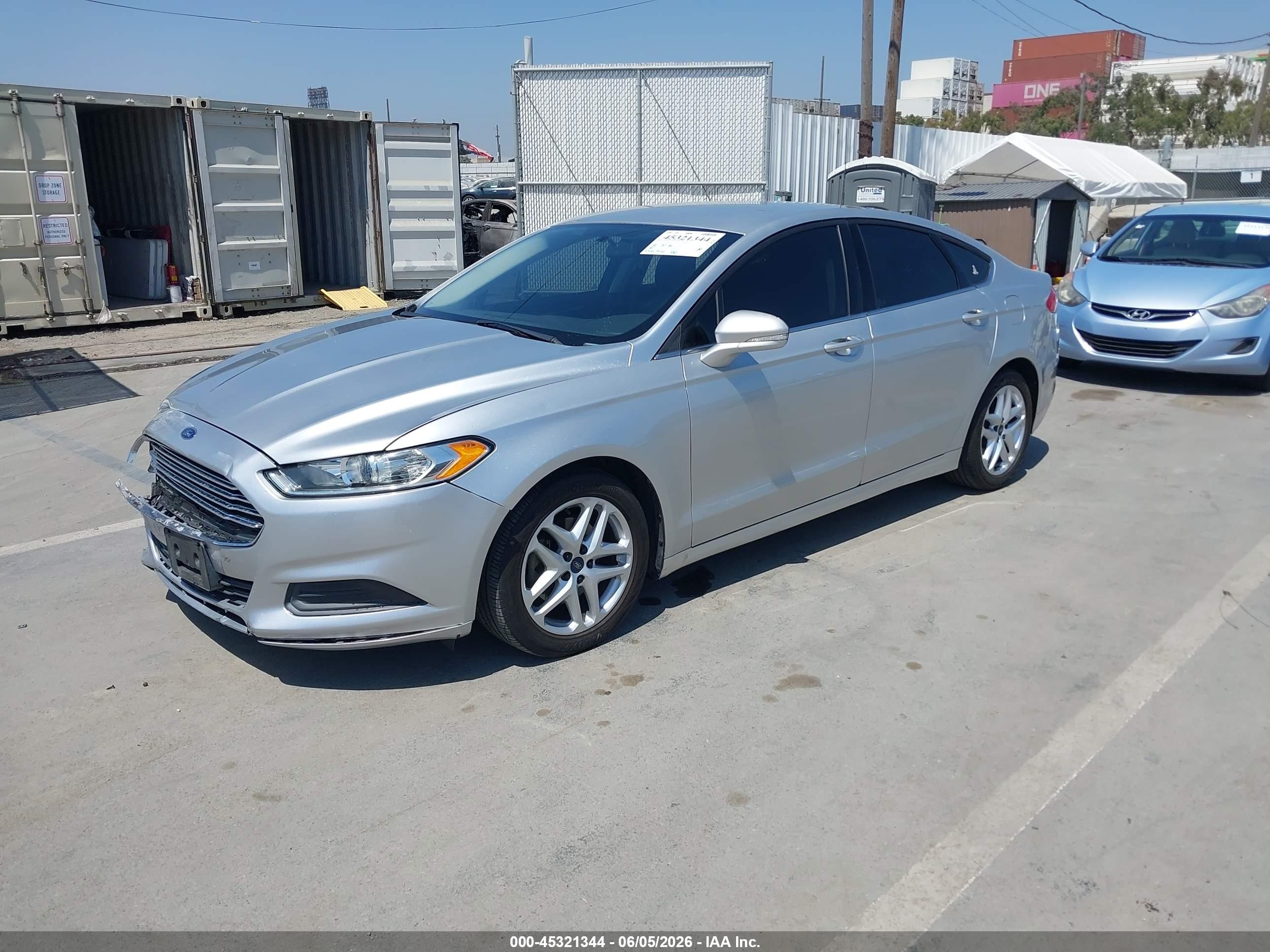 2015 Ford Fusion Se Silver vin: 3FA6P0H72FR183438