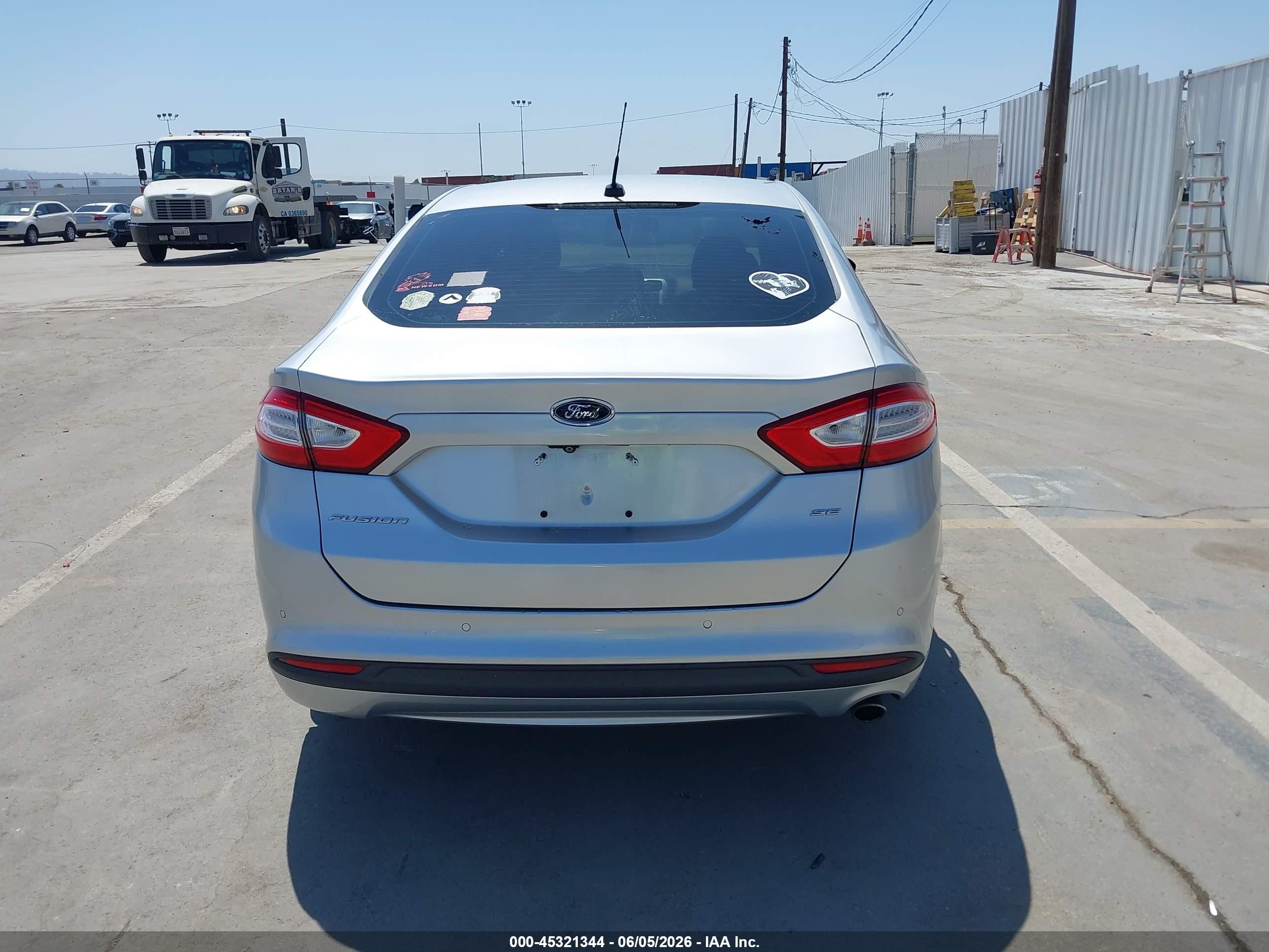 2015 Ford Fusion Se Silver vin: 3FA6P0H72FR183438